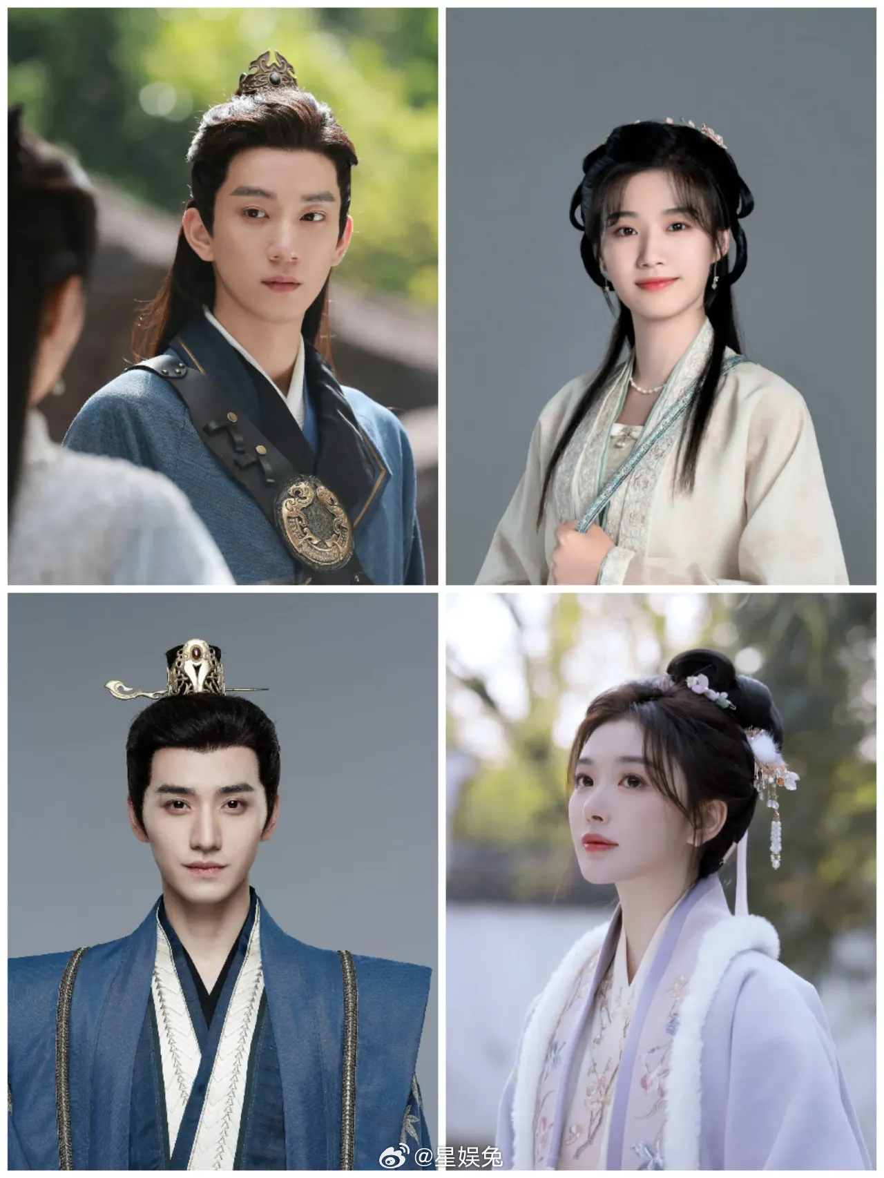 🍉🐧古装剧《榜上佳婿》4月底横店开机主演：王子奇、卢昱晓、王弘毅、孔雪儿、鹤