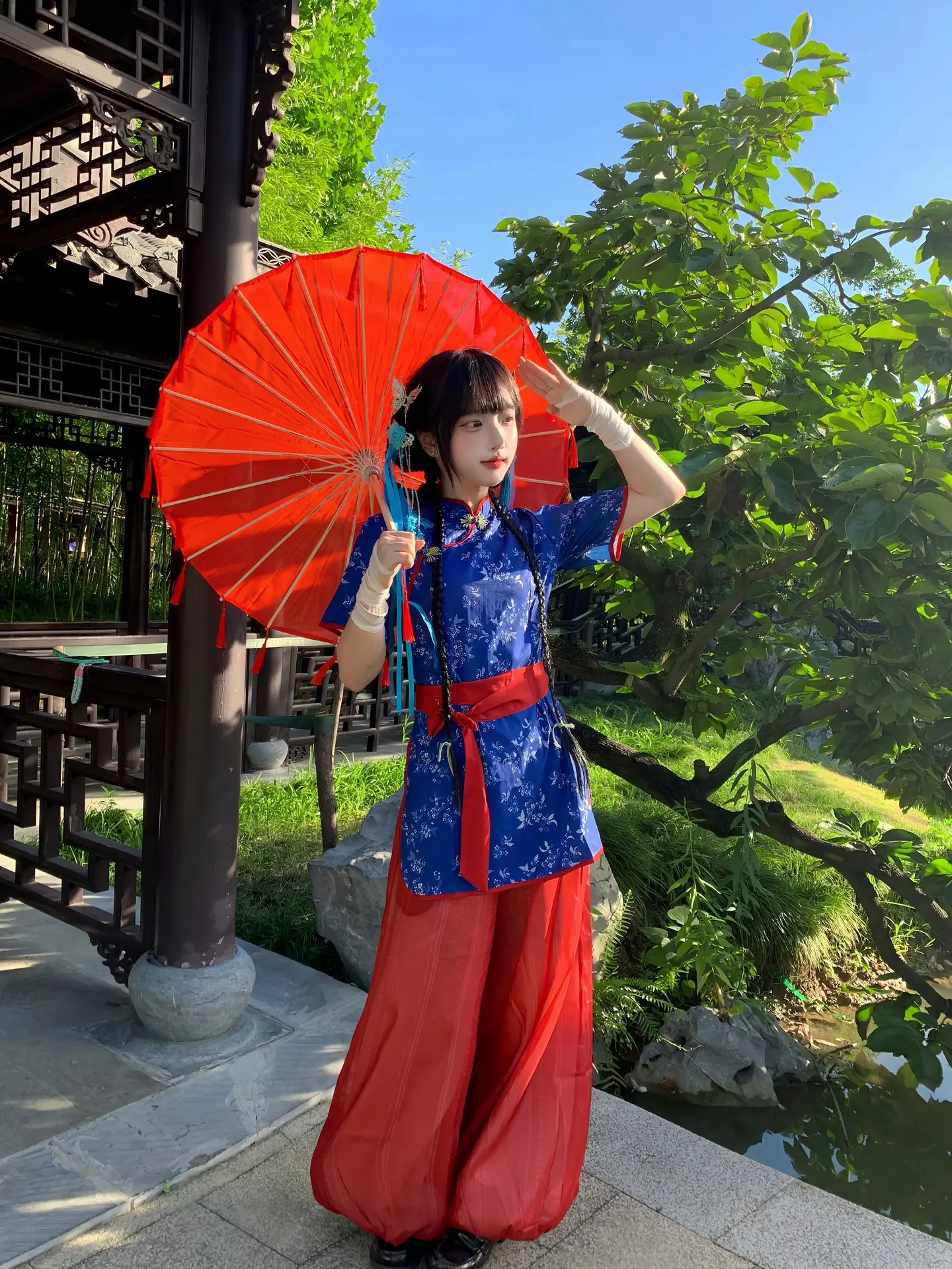 我再最后问你一遍 愿不愿意和我一同打天下。一整套🥕78的中华娘套装！...