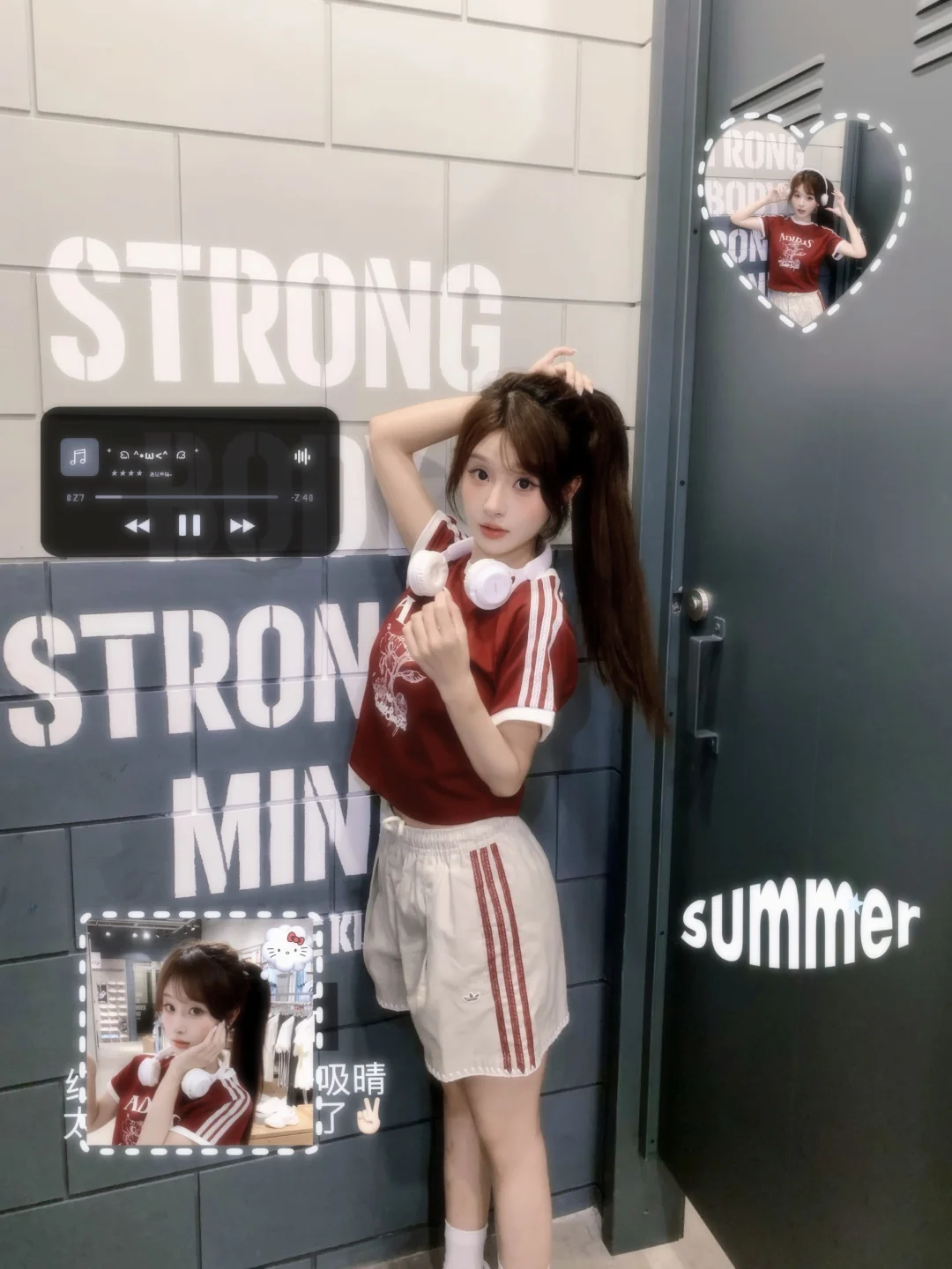 逛街日记🛒🛍️运动少女🎧
