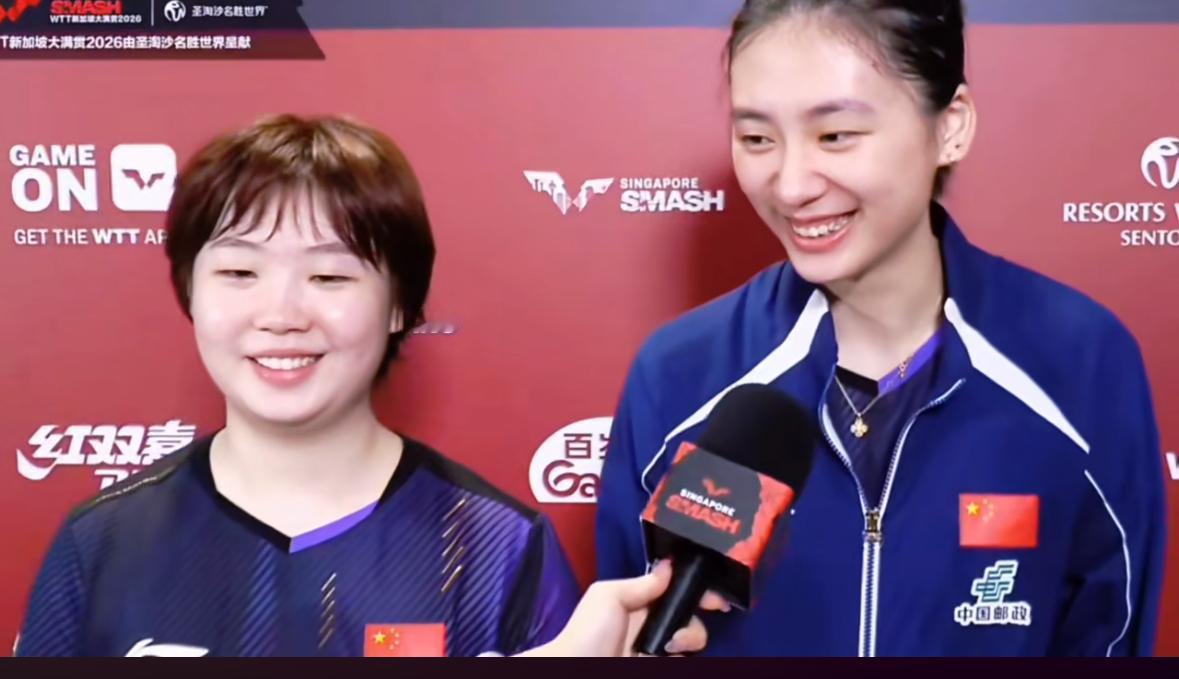 恭喜陈熠/蒯曼3:0零封李多恩/崔瑞妍，晋级女双四强啦！
6月12日WTT萨格勒