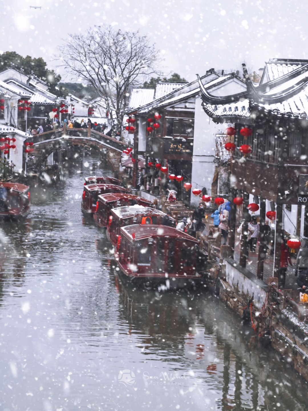 12.18一下雪，苏州就变成了下雪的苏州‼️