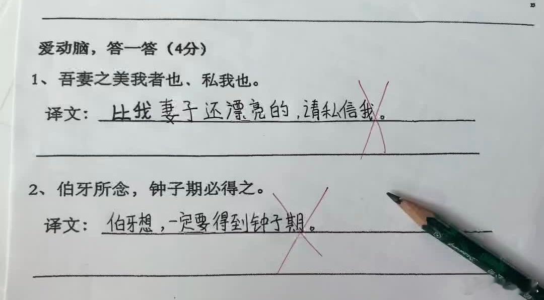 侄子的文言文翻译，这基本算是废了。 ​​​