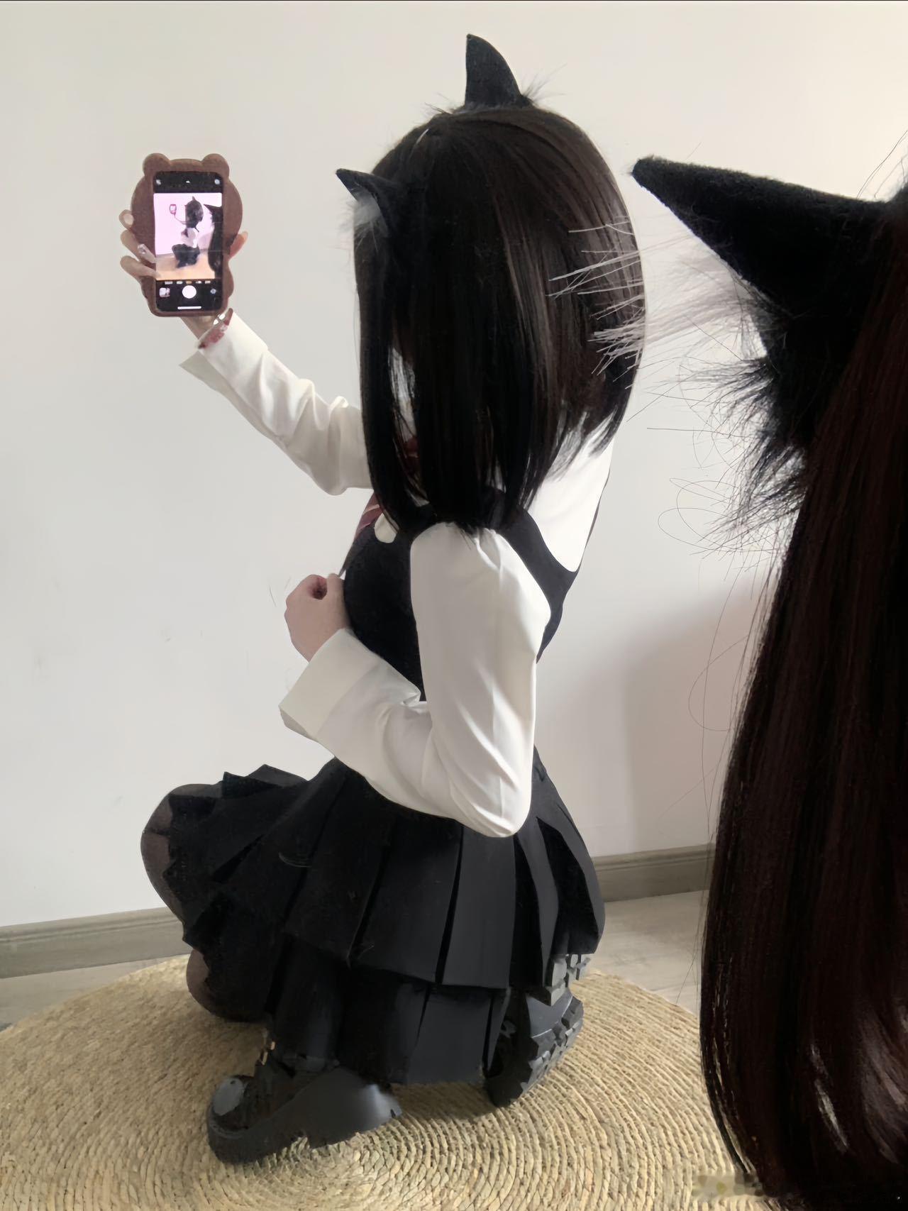 #jk[超话]# 总算降温可以这么穿啦>ᯅ<套装：惠子小姐#穿搭# #今天穿什么
