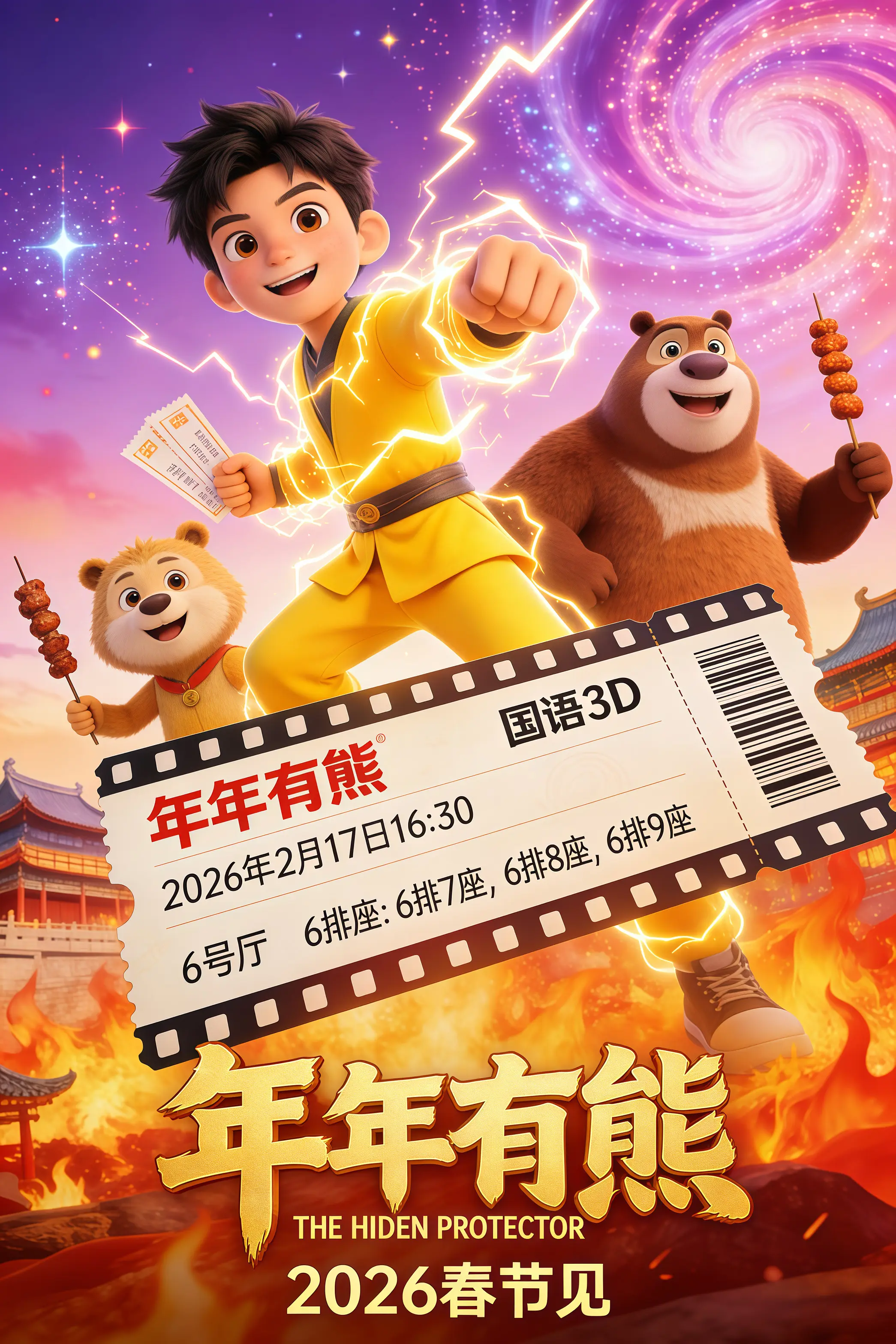 年年有熊电影票