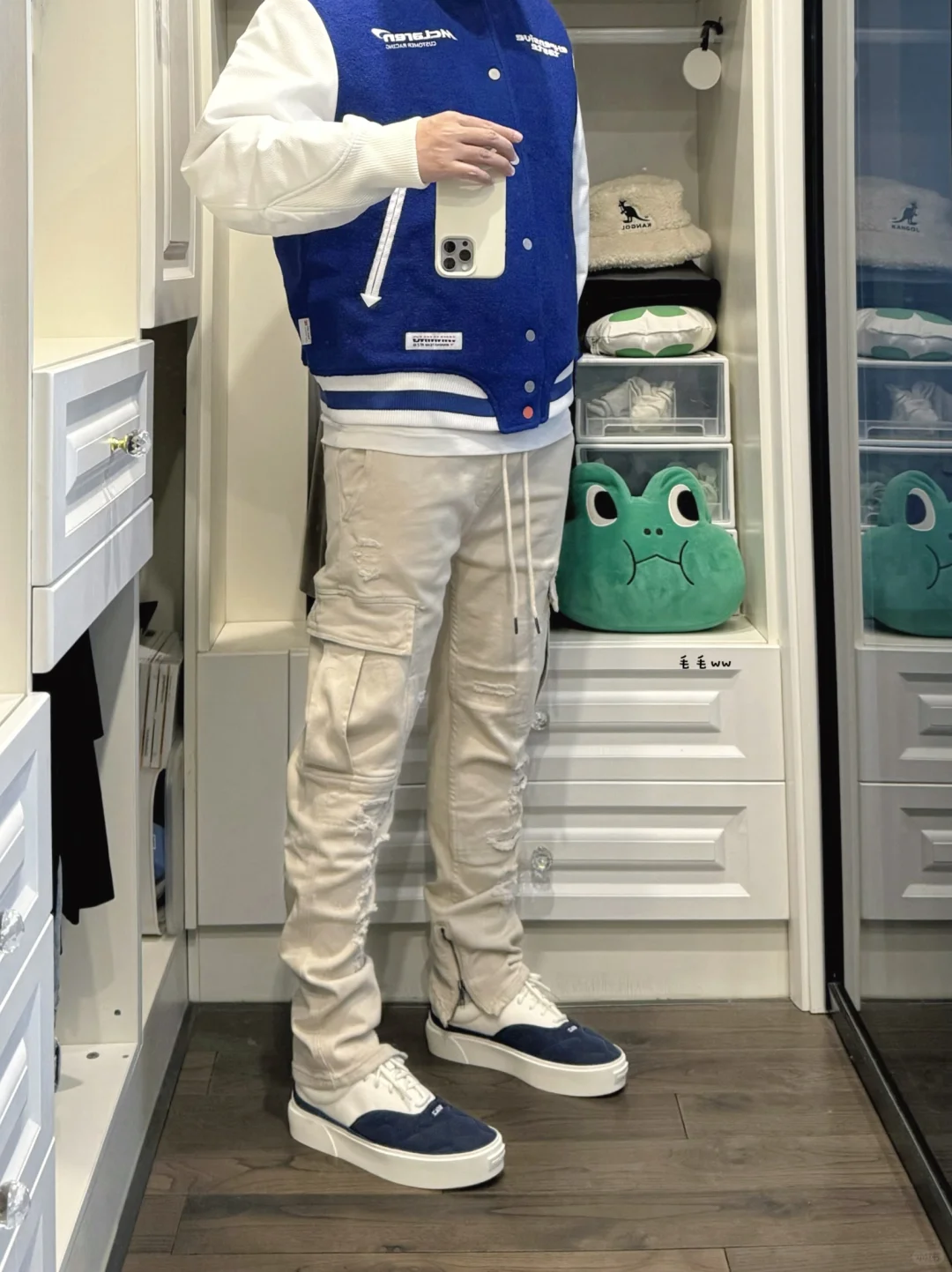 克莱因蓝｜棒球服穿搭