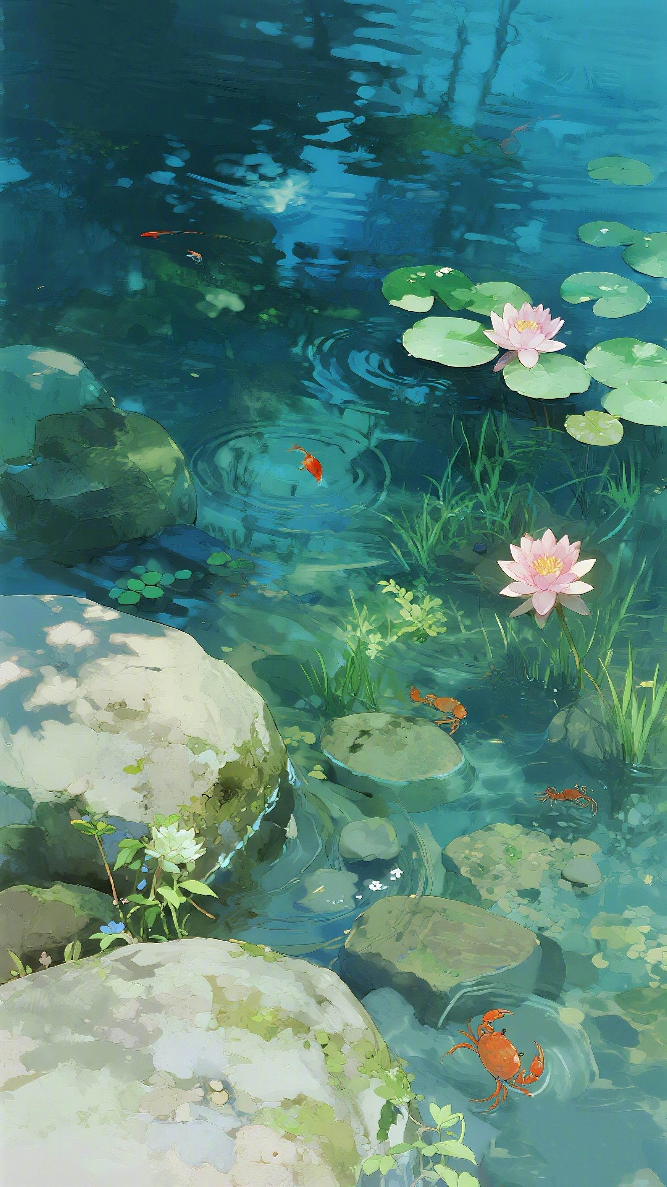 水下的小世界 