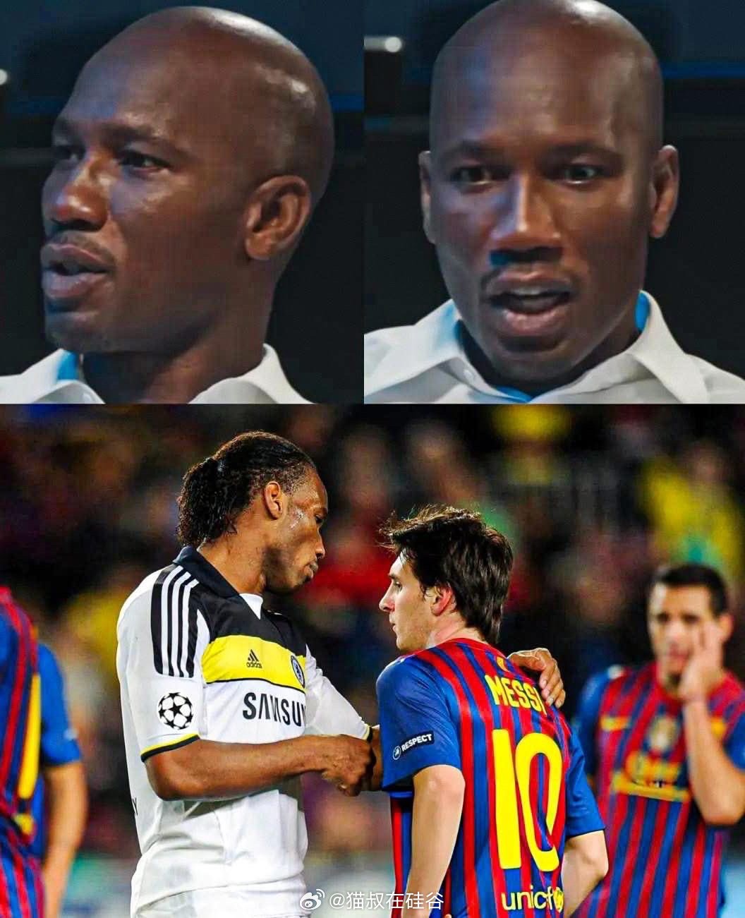 2011-12赛季欧冠半决赛，切尔西主场对阵巴塞罗那的比赛之前。德罗巴回忆道：“