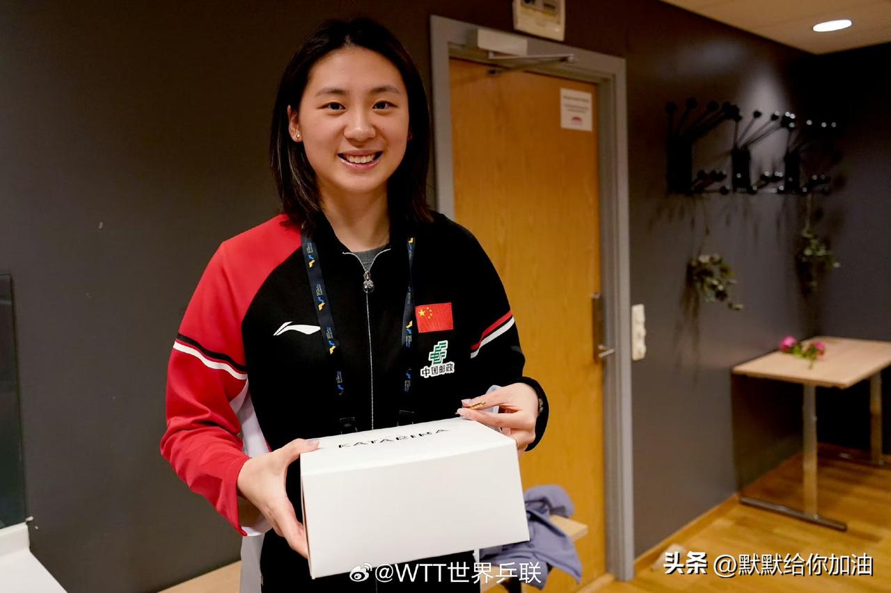 对于“后起之秀”陈熠：2 点反差确实太大了

你说那强吧，她可以乒超 0-3 一
