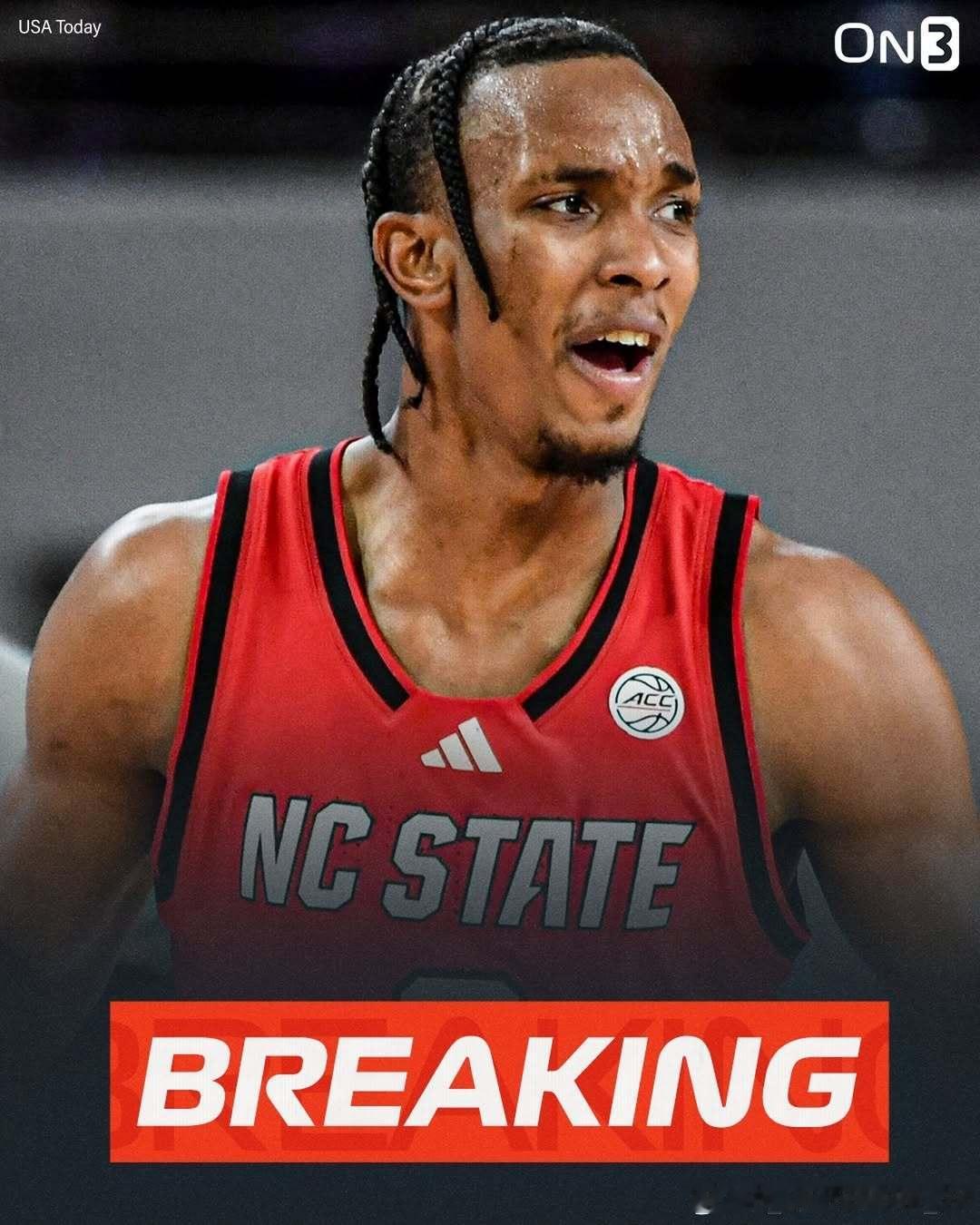 据ESPN报道，北卡罗来纳州立大学后卫小保罗·麦克尼尔(Paul McNeil 