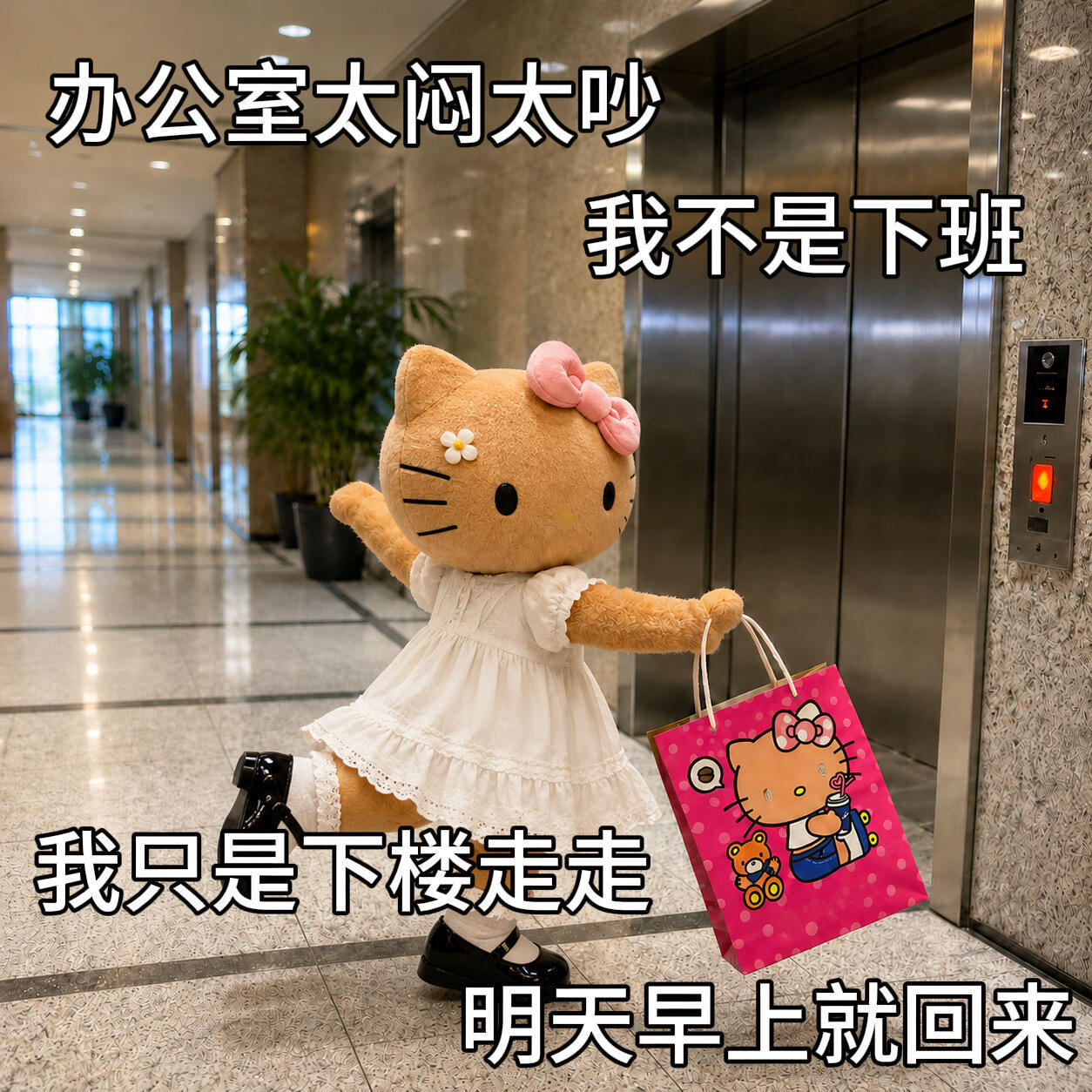 别问我为什么跑得这么快因为我的下班打卡机和我的良心只允许我跑到这儿