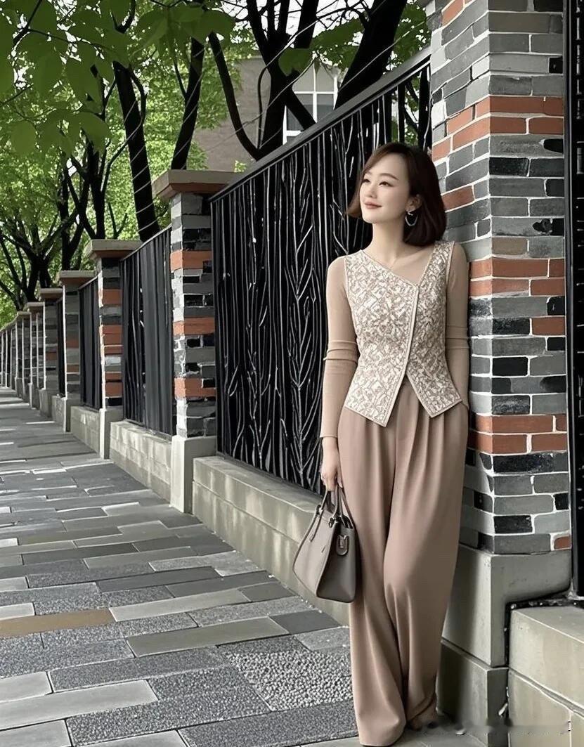 这一位美女实在太好看了，就是她这样的颜值和气质，放在娱乐圈里，也不刷赵丽颖和迪丽