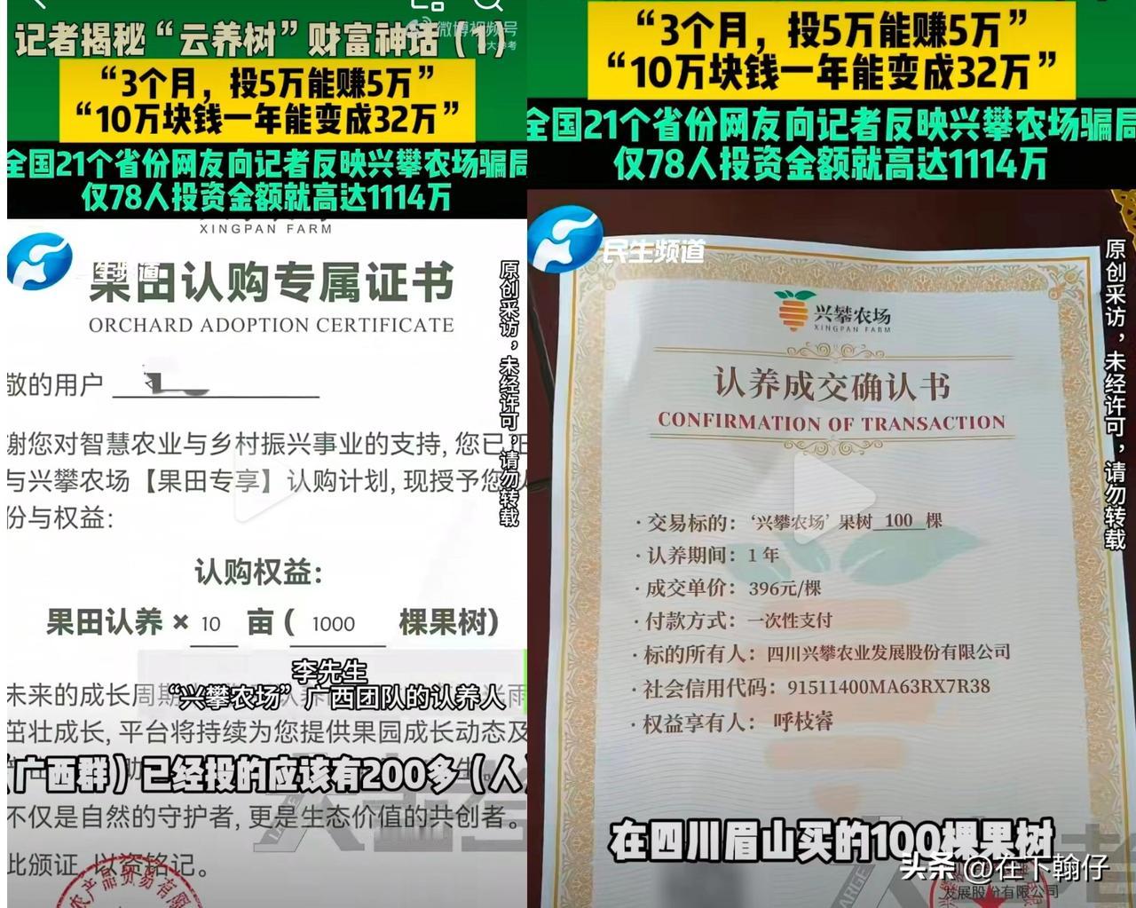 “投5万三个月赚5万”“10万一年变32万”——当这样的广告出现在一款名为“兴攀