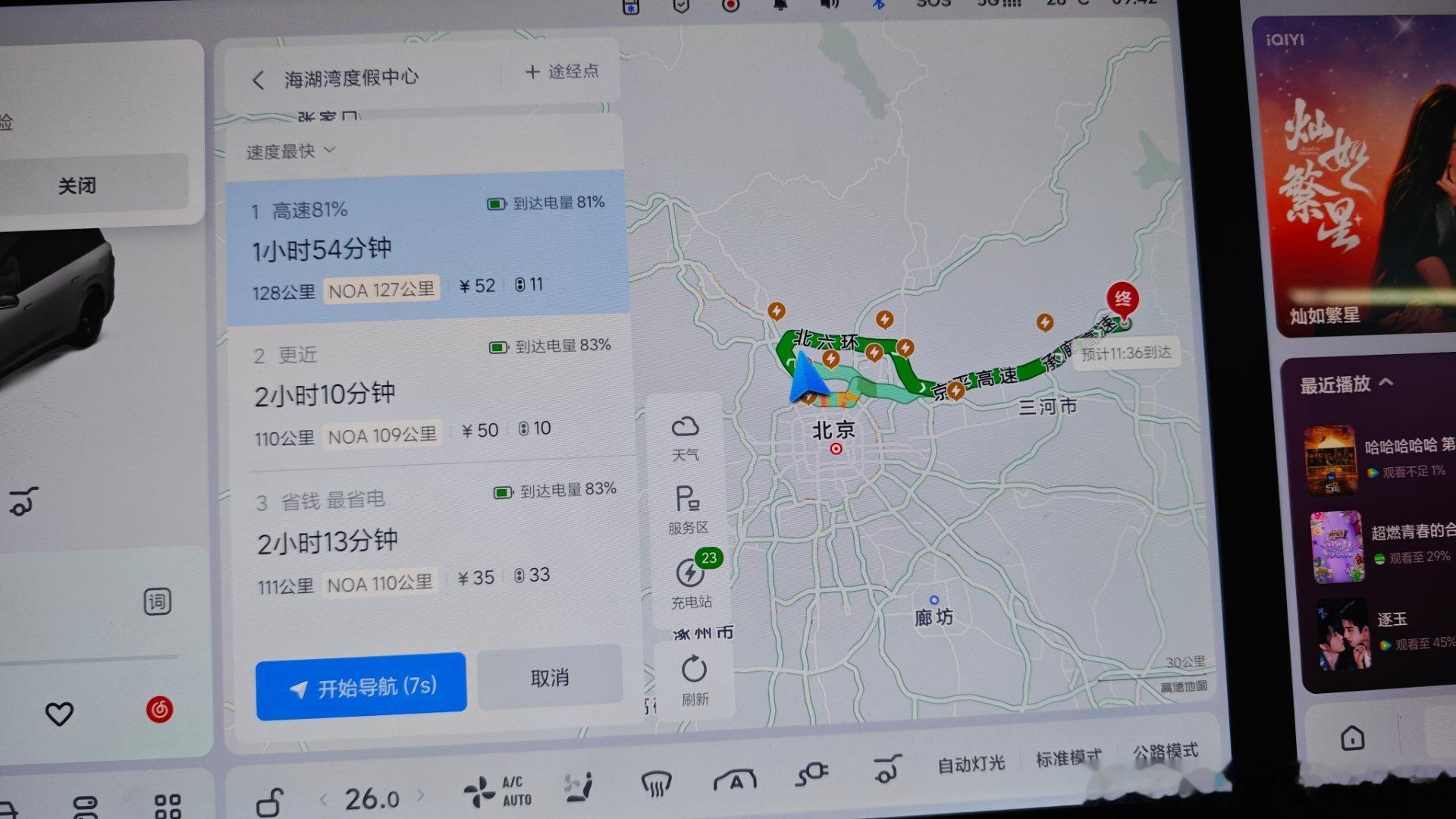 只要跑相对远的路程一定会开白宁的理想i8 。舒适，辅助驾驶好用，充电也快。今天这