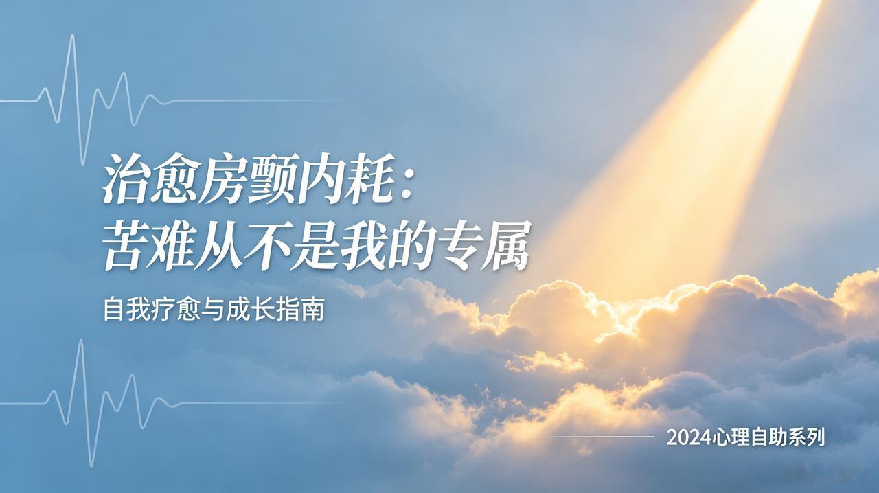 治愈房颤内耗：苦难从不是我的专属
 
人所有的焦虑和内耗，大多是觉得自己的苦难独