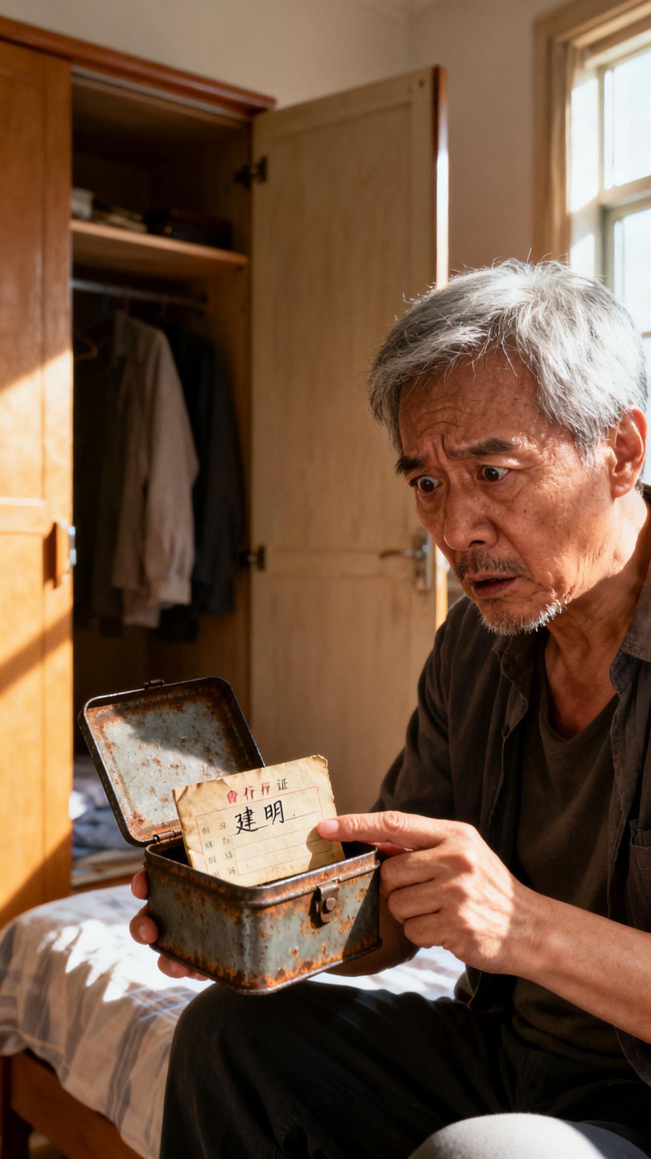 老伴藏了30年的私房钱，竟为前任？60岁老头崩溃：30年感情全是假的！
 
我叫