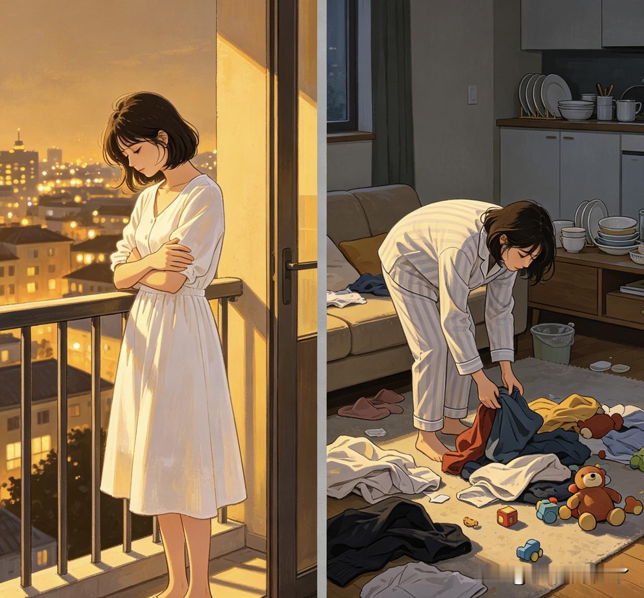 不结婚就要承受万家灯火的孤独，
结了婚就要承受婚姻的一地鸡毛，
所以人生怎么选都