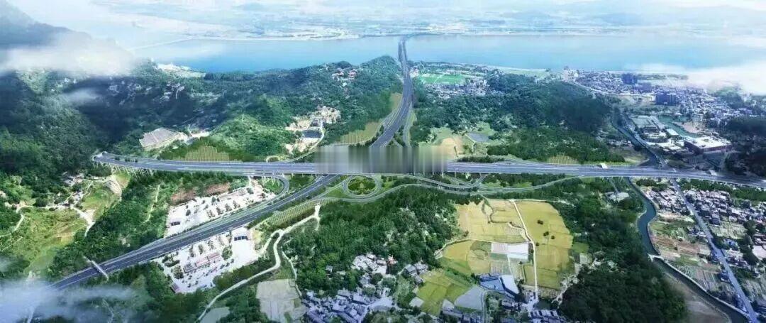 福州机场第二高速传来新进展文溪枢纽互通将建16条匝道 目前已顺利完成设计交桩 
