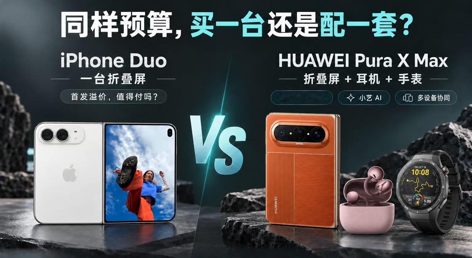 iPhoneDuo到手发现华为更香了忍忍党还要忍iPhoneDuo吗这一届的消费
