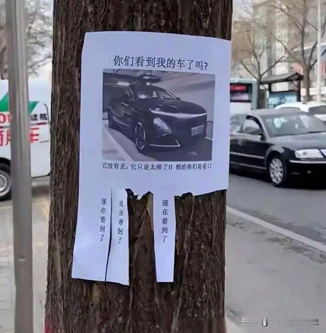 这哥们儿不就是买了辆新车，至于这么激动兴奋嘛？刚开始看到这张照片时，还以为是谁的