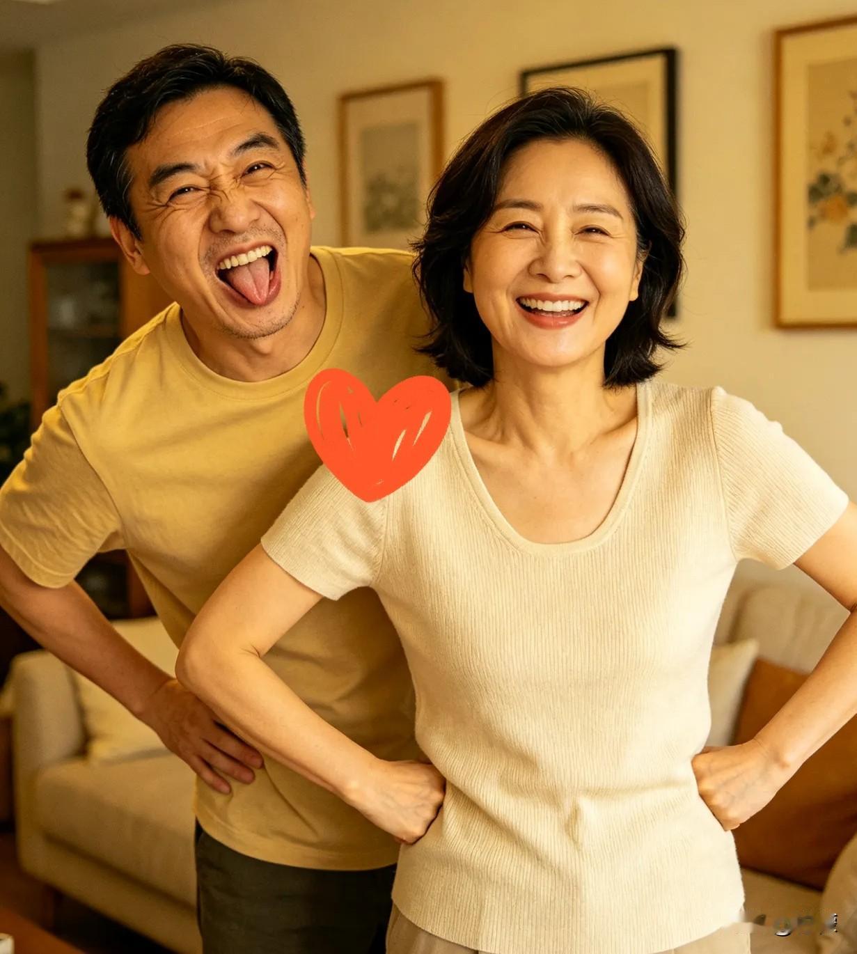 丈夫问媳妇：
“媳妇，要是我在外面有人了，你咋办？”媳妇回：“还能咋办，接过来咱