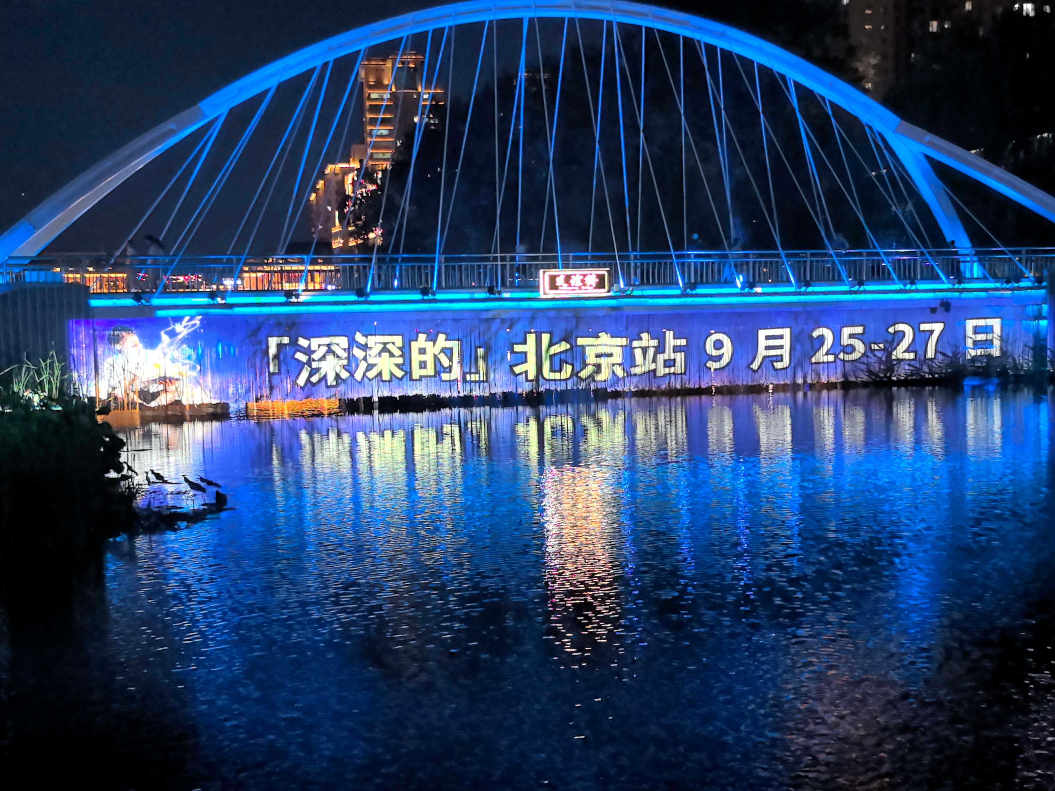 周深周深北京演唱会 群友拍的北京大桥🌉太美了 