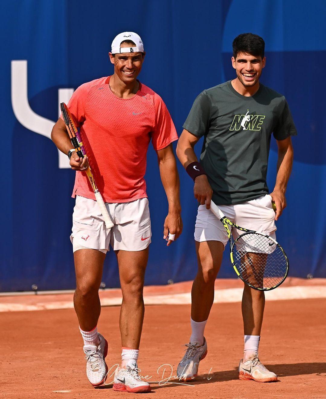 #2024年巴黎奥运会# 奥运会网球项目男双签表率先公布，纳达尔和阿尔卡拉斯的搭