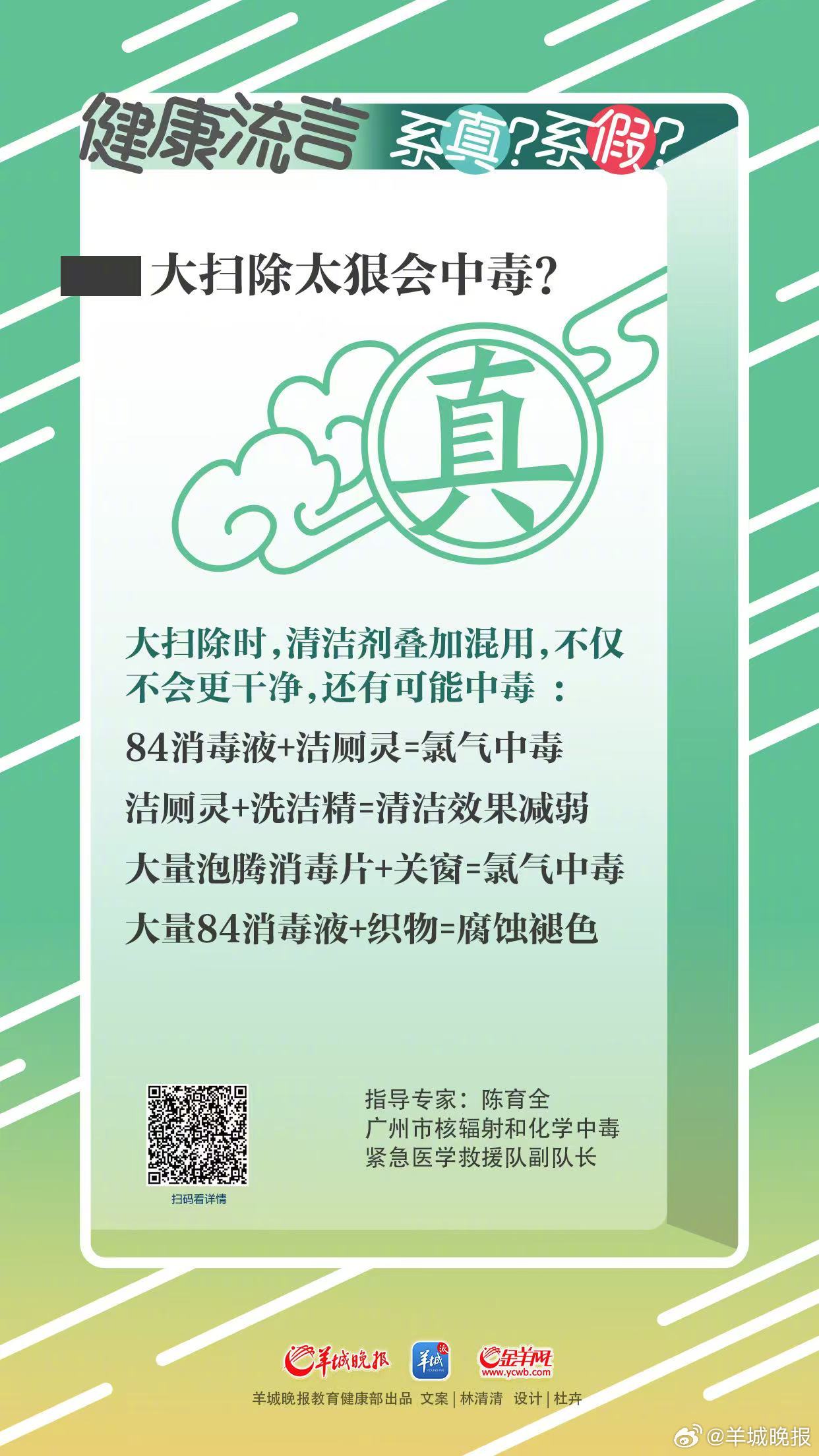 【#大扫除太狠会中毒#】年廿八，洗邋遢。但值得注意的是，大扫除时下手太狠，譬如将