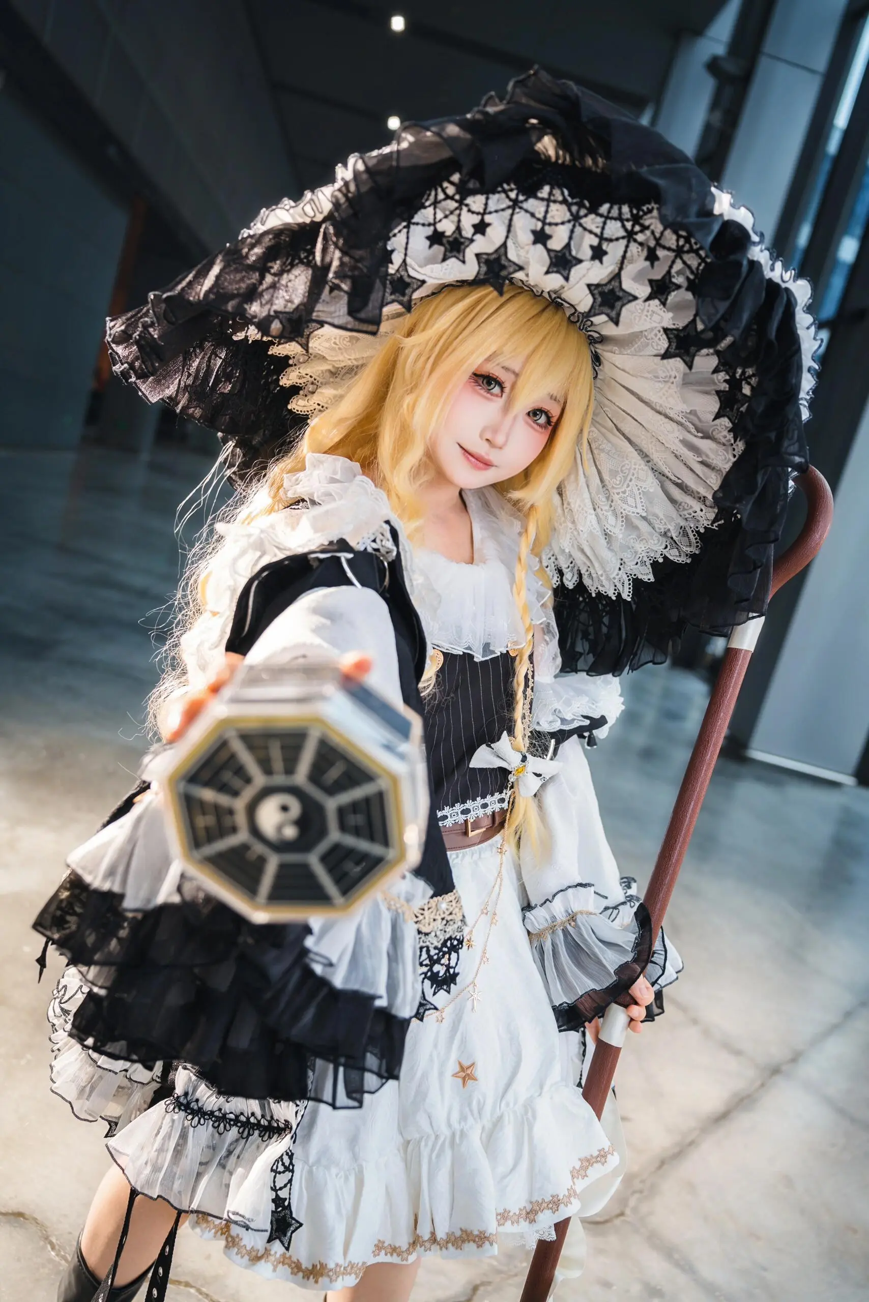 动漫cosplay cos正片 二次元少女 魔理沙cos 东方project
