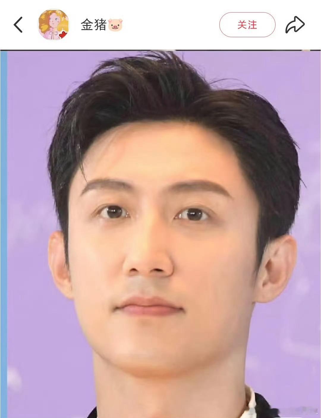 黄景瑜长得好像胡图图的爸爸 😆家人们发现没!黄景瑜和胡图图爸爸胡英俊从头型到表