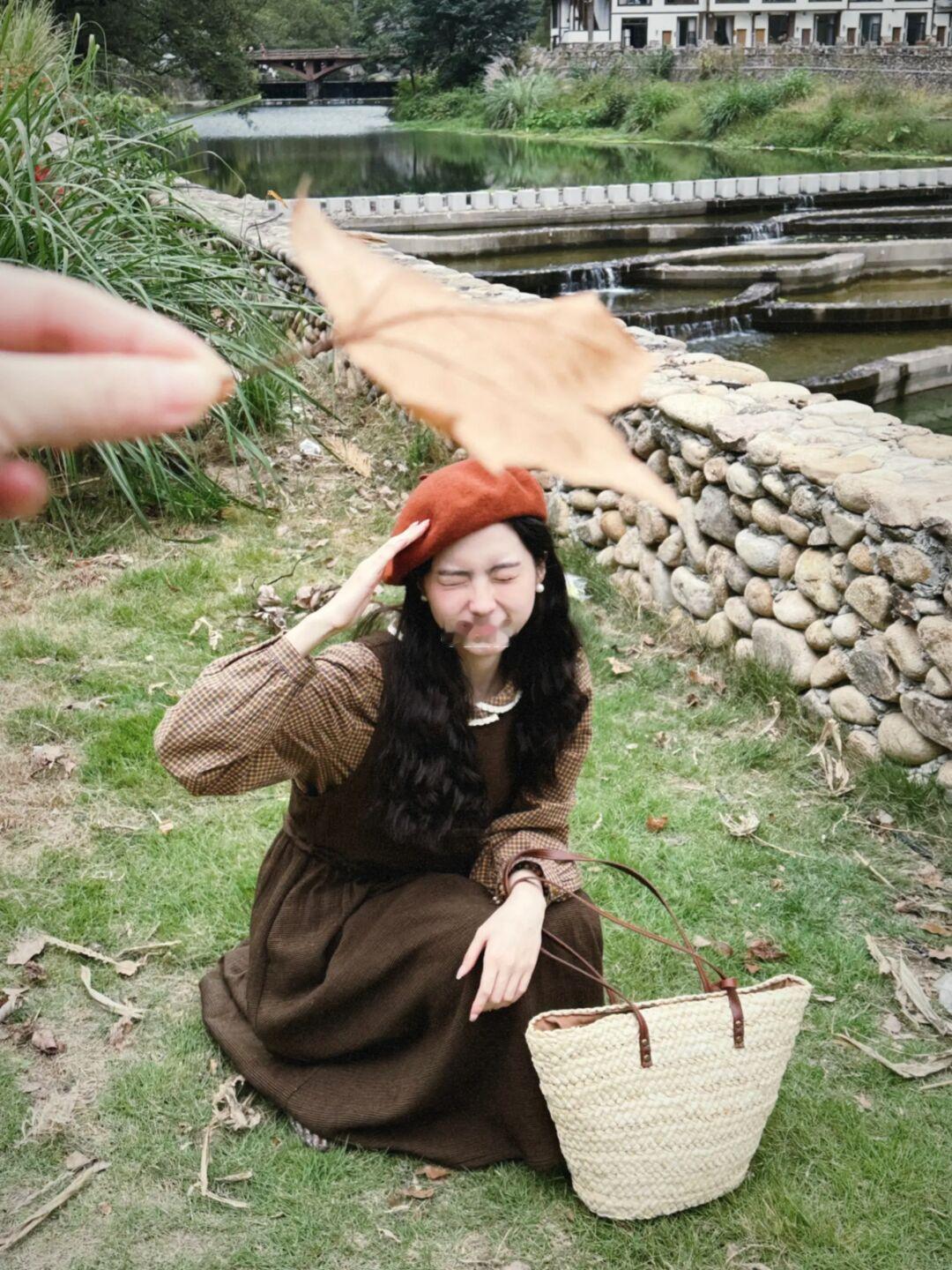 Oops！和秋天合照了🍁