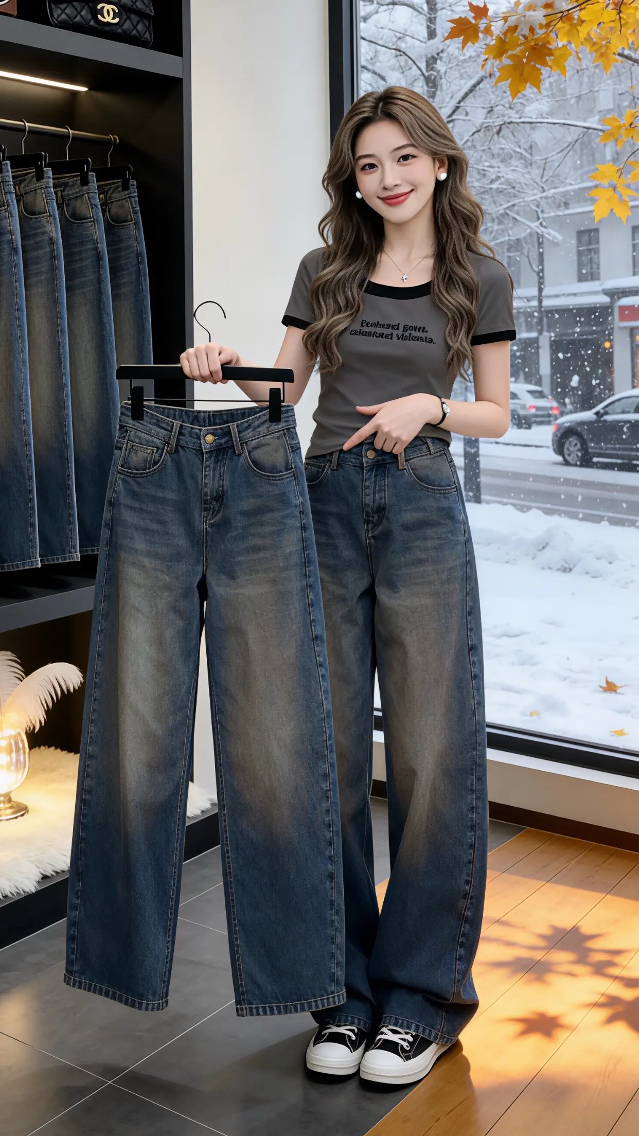 随性穿搭 穿着得体是一种生活态度 牛仔裤 春款上新 谁穿谁好看