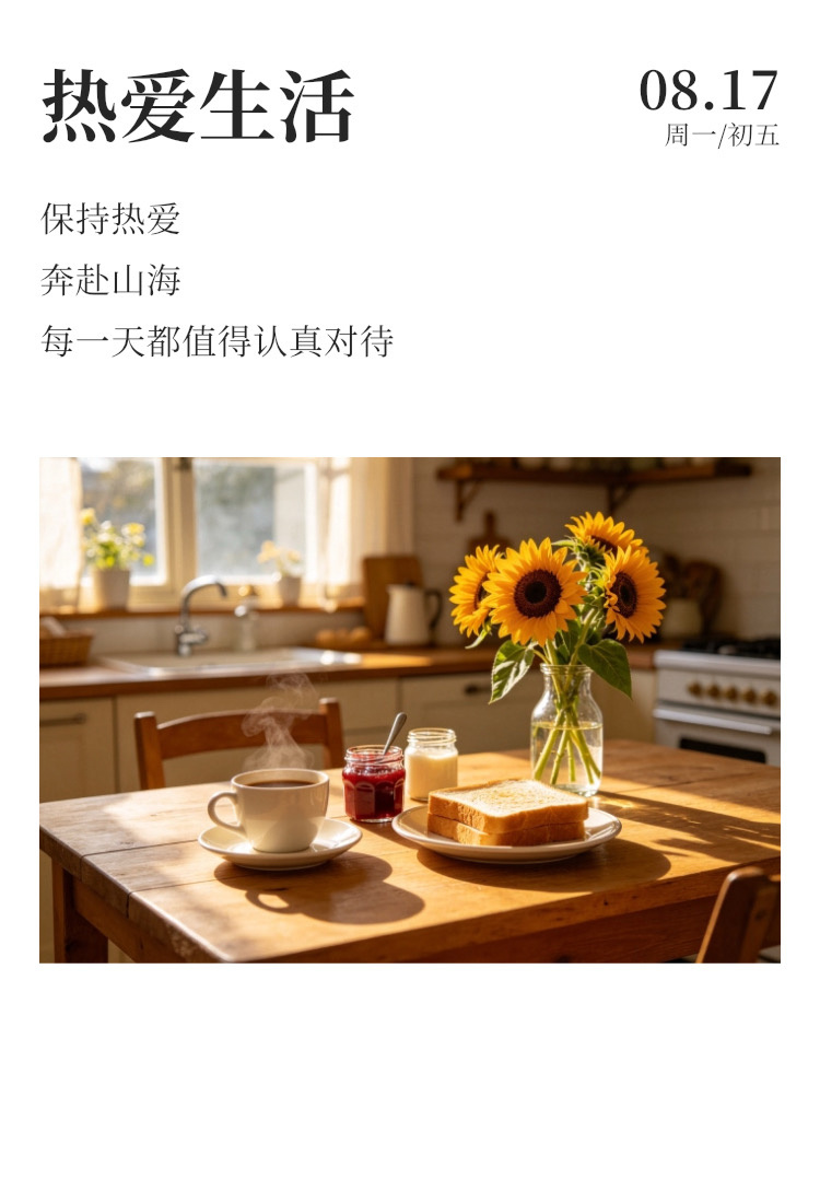 早安  ⛈️每日早起打卡 开口抱怨很容易，但是闭嘴努力的人更值得尊敬。少沉溺于情