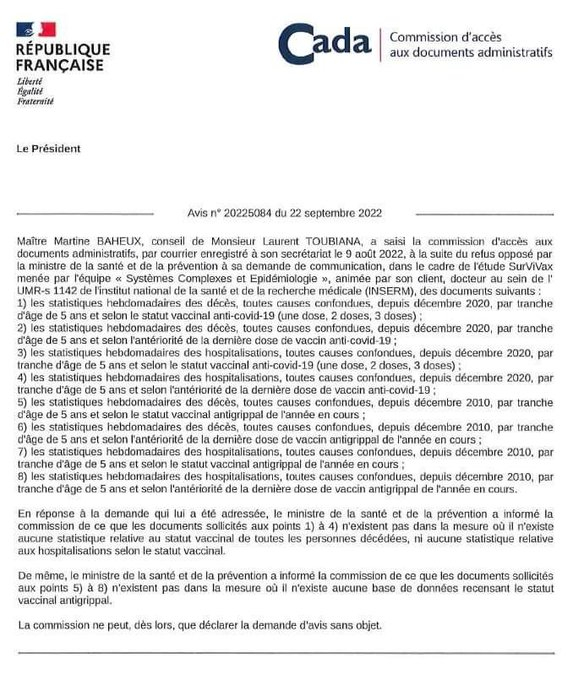 一个官方委员会揭露了可怕的真相：马克龙和韦朗关于COVID死亡和住院的所有数据都