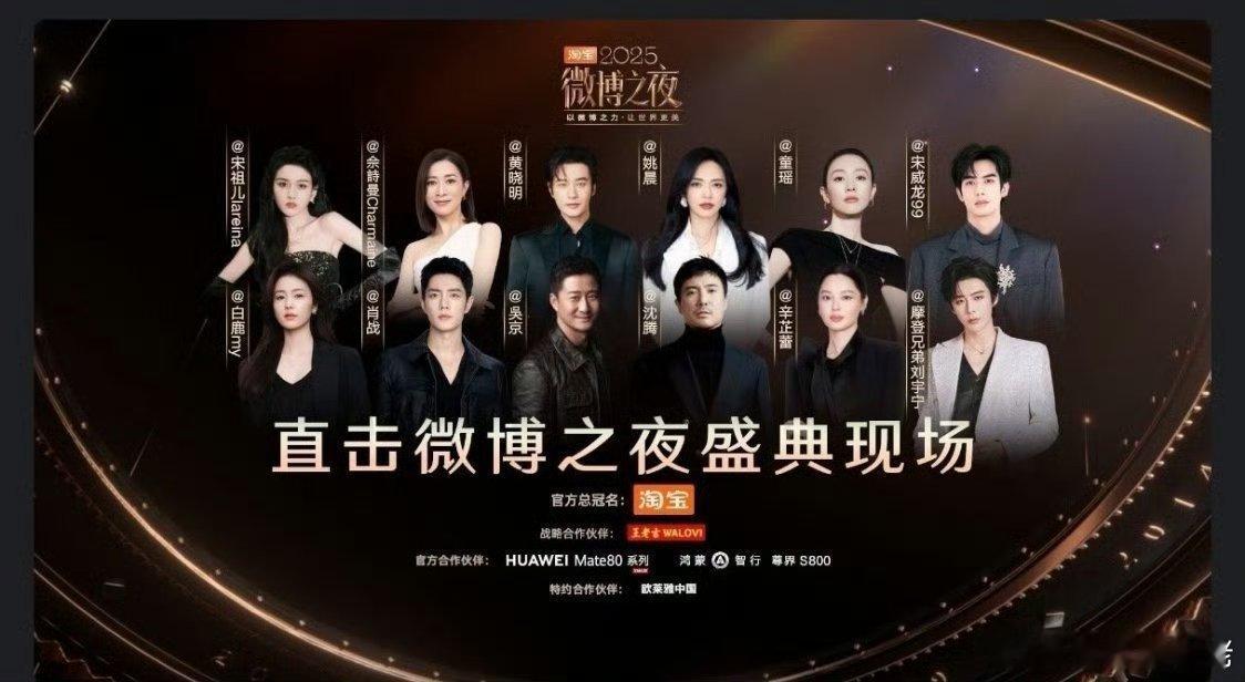 微博之夜的封面 