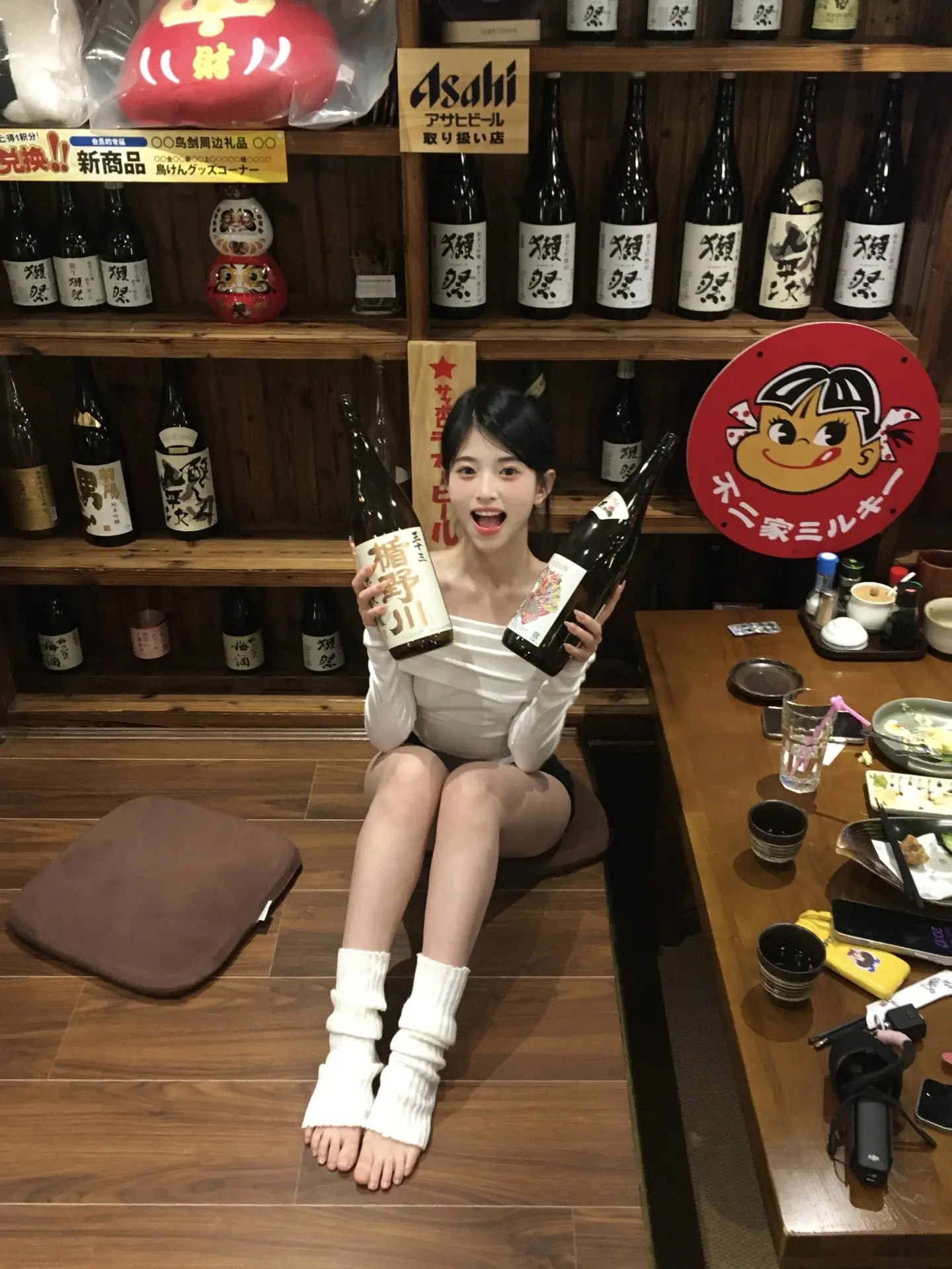 🍶与妻酒を飲む.ᐟ.ᐟ。别说！ 孙子的饭还挺好吃