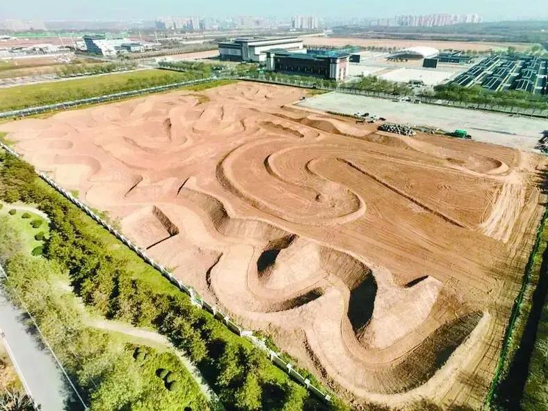 首个专业越野摩托车赛场建成✨ 摩托车爱好者打卡飙车！

就在西咸新区秦汉新城，秦