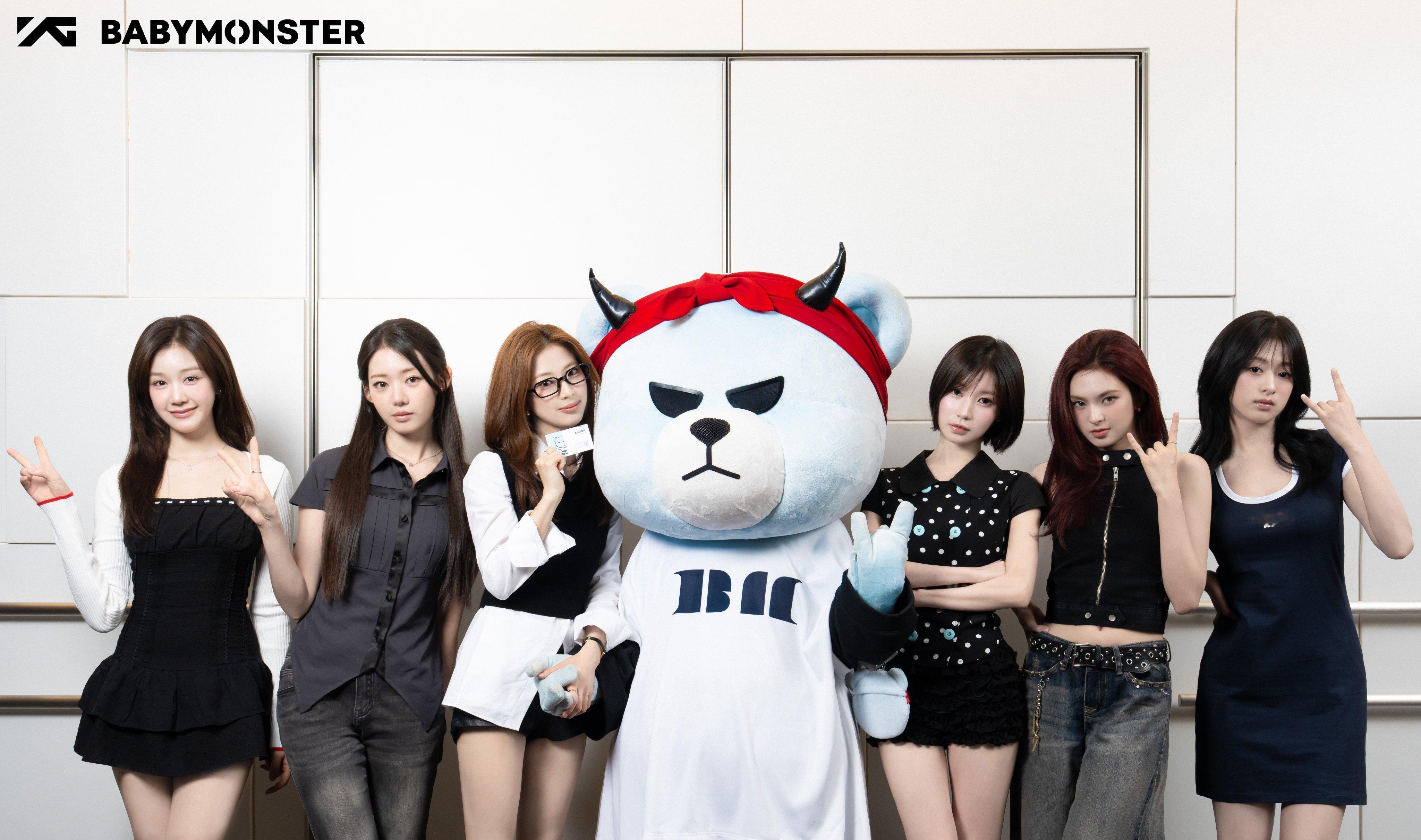 BABYMONSTER × KRUNK 