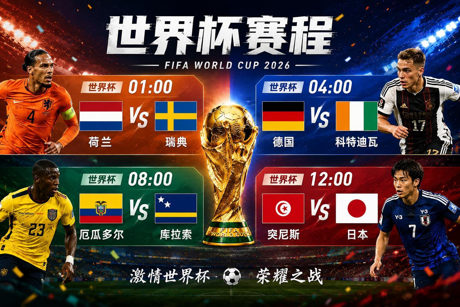 2026世界杯  苏格兰vs摩洛哥 照单全收2026-06-20 焦点赛事033