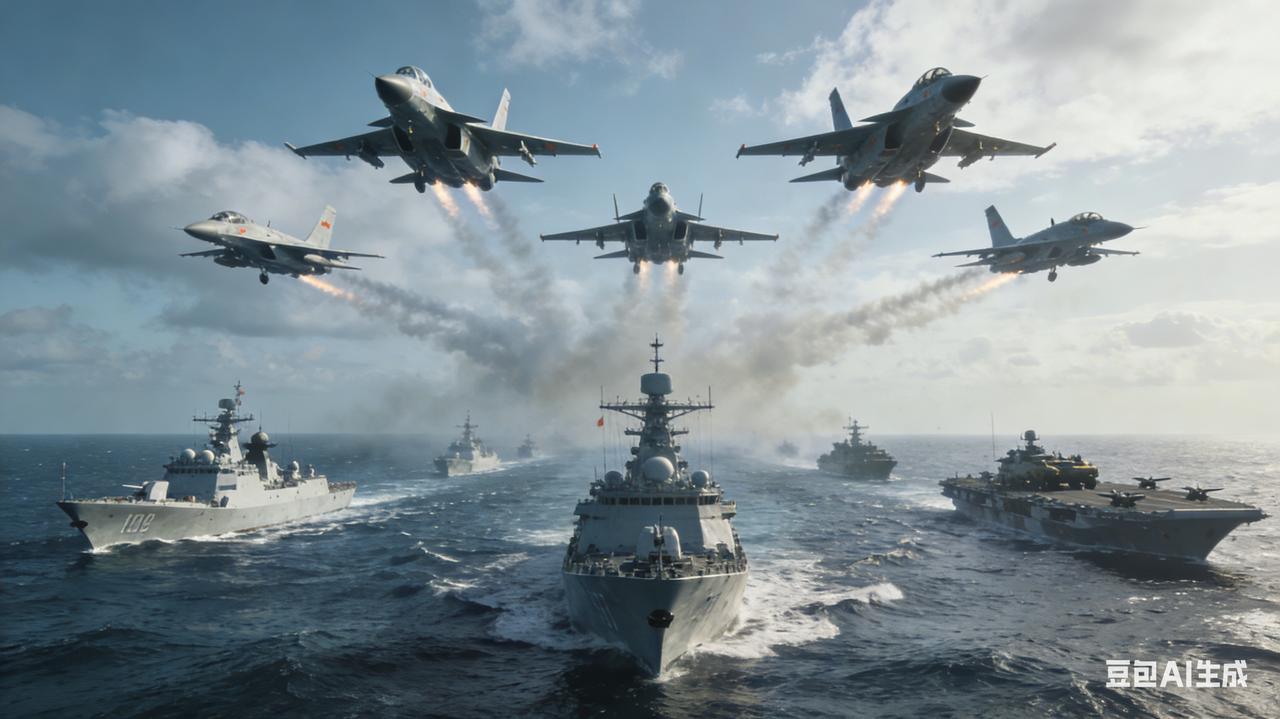 太提气了！解放军围岛军演火力全开，祖国统一势不可挡！今天全网最热血的消息必须刷屏