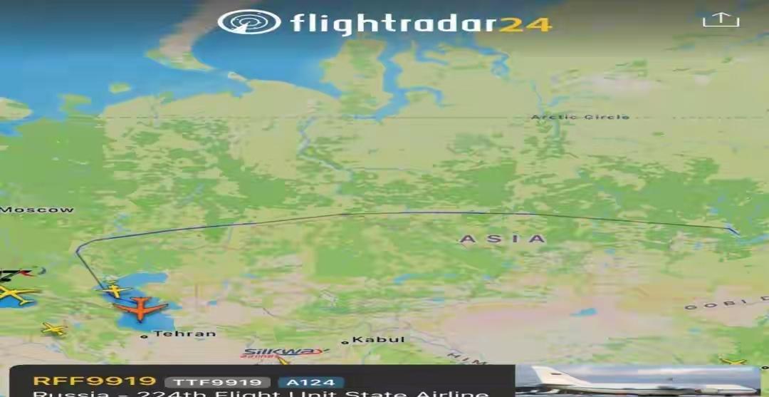 俄罗斯安-124突然降落德黑兰，伊朗最想要的东西，普京送来了？