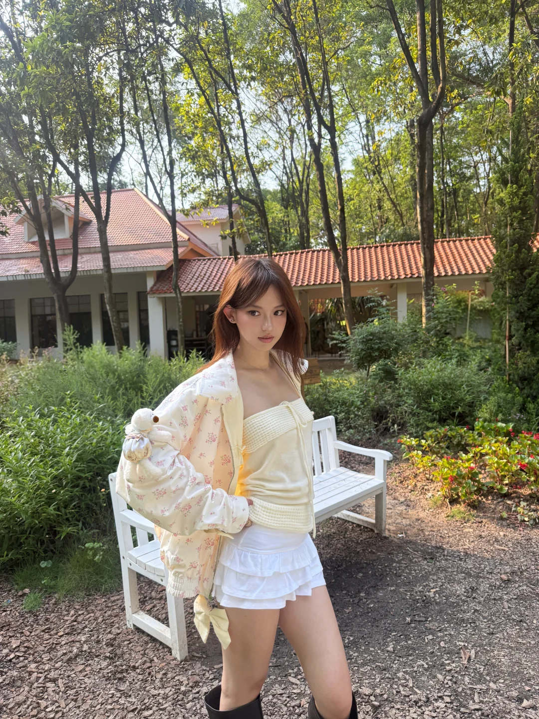 sweet summer🧸☕️ 𓇬⋆｡˚