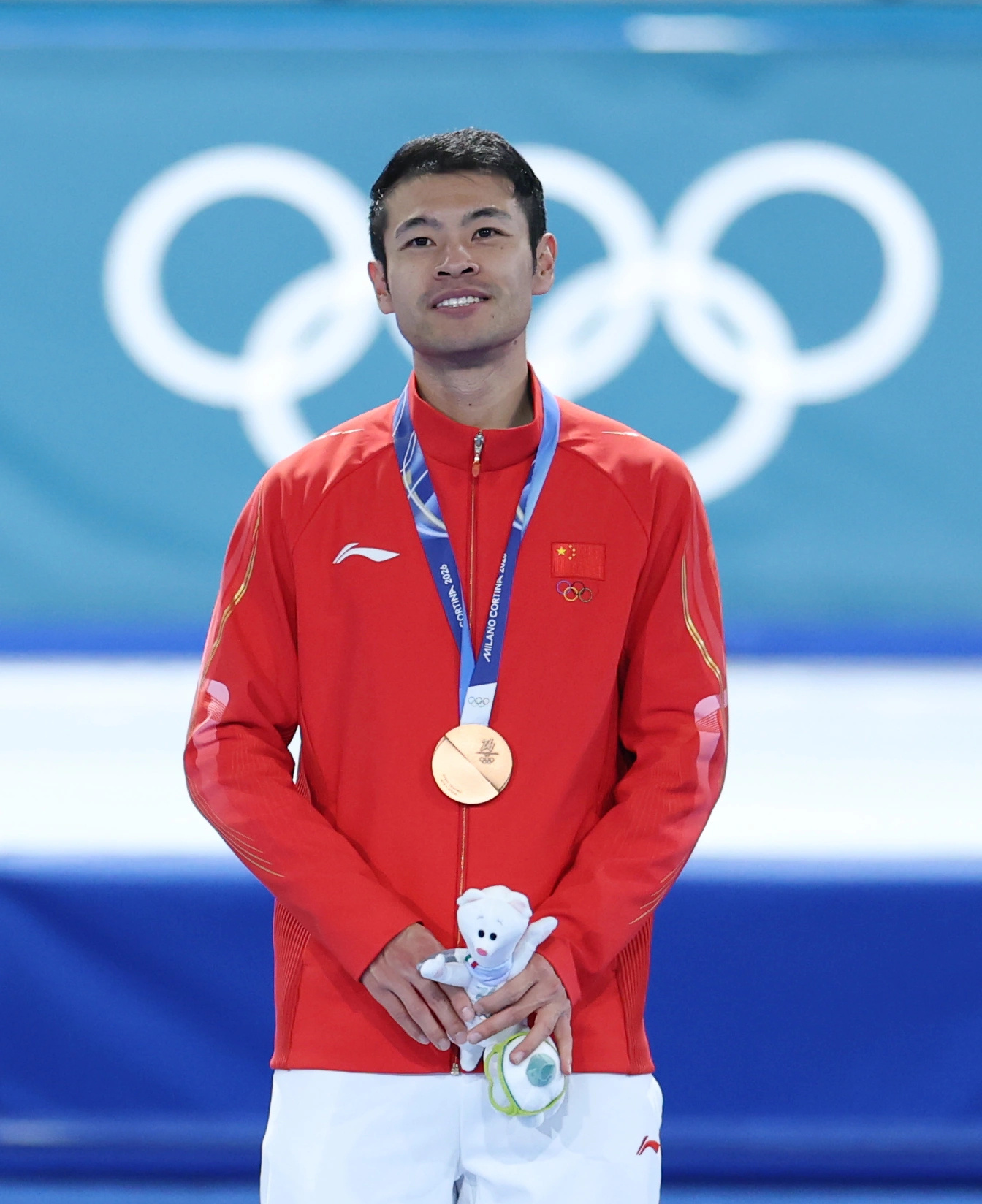 第3枚奖牌🥉米兰冬奥会速度滑冰男子1000米第三名-15分钟的煎熬等待，等来的