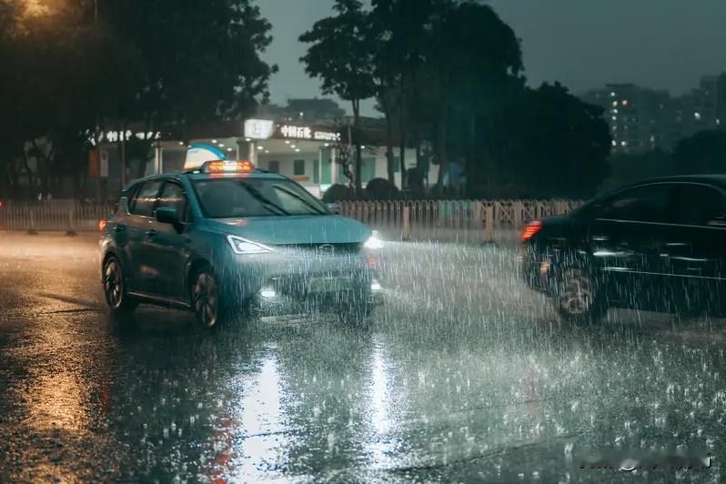 暴雨天气，在高速路上开车危险重重，行车600公里，赶到一个基层法院开庭，准时来到