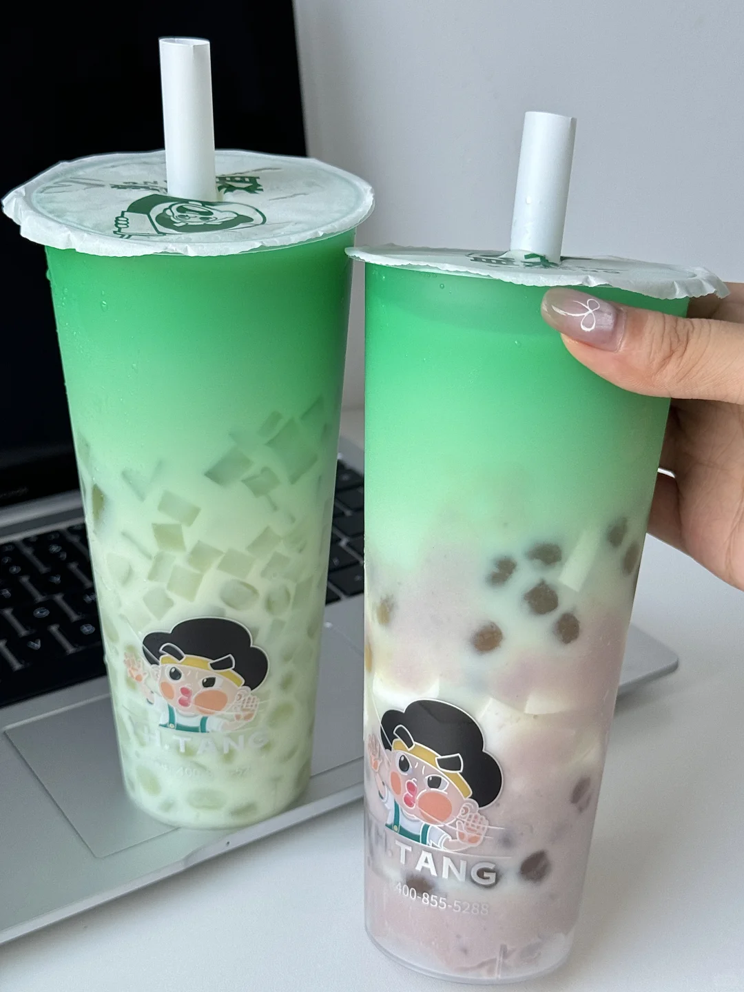 益禾堂的薄荷奶绿简直了…这杯真的没对手！