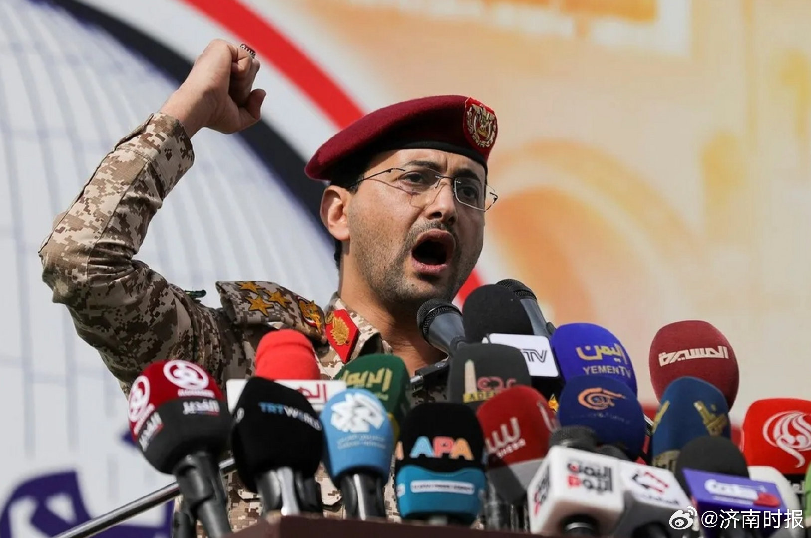【“全面支持”伊朗！#也门胡塞武装称随时参战# 】也门胡塞武装领导人阿卜杜勒·马