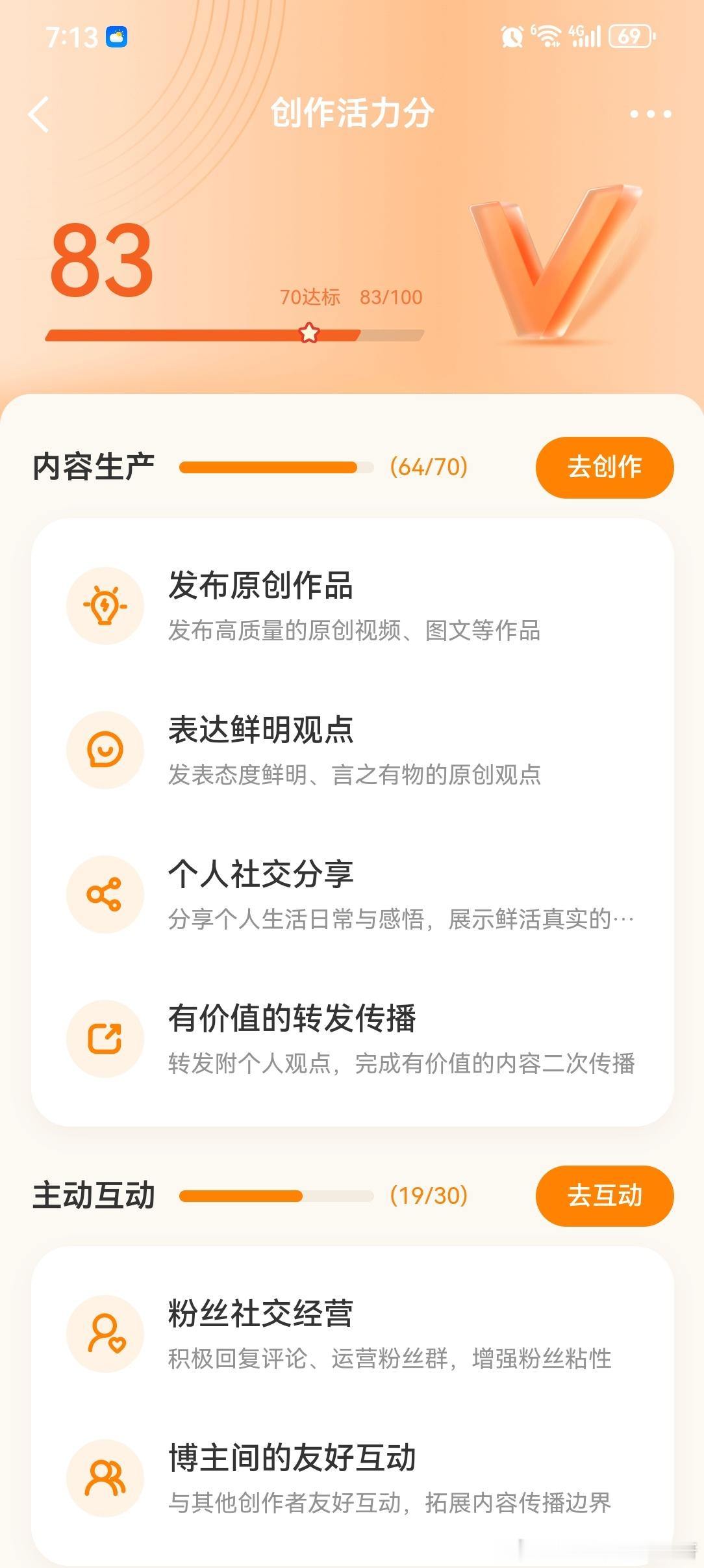 创作活力分今天周三创作合力分又更新啦，我居然又掉了三分。大眼仔一定要对我好一点哦