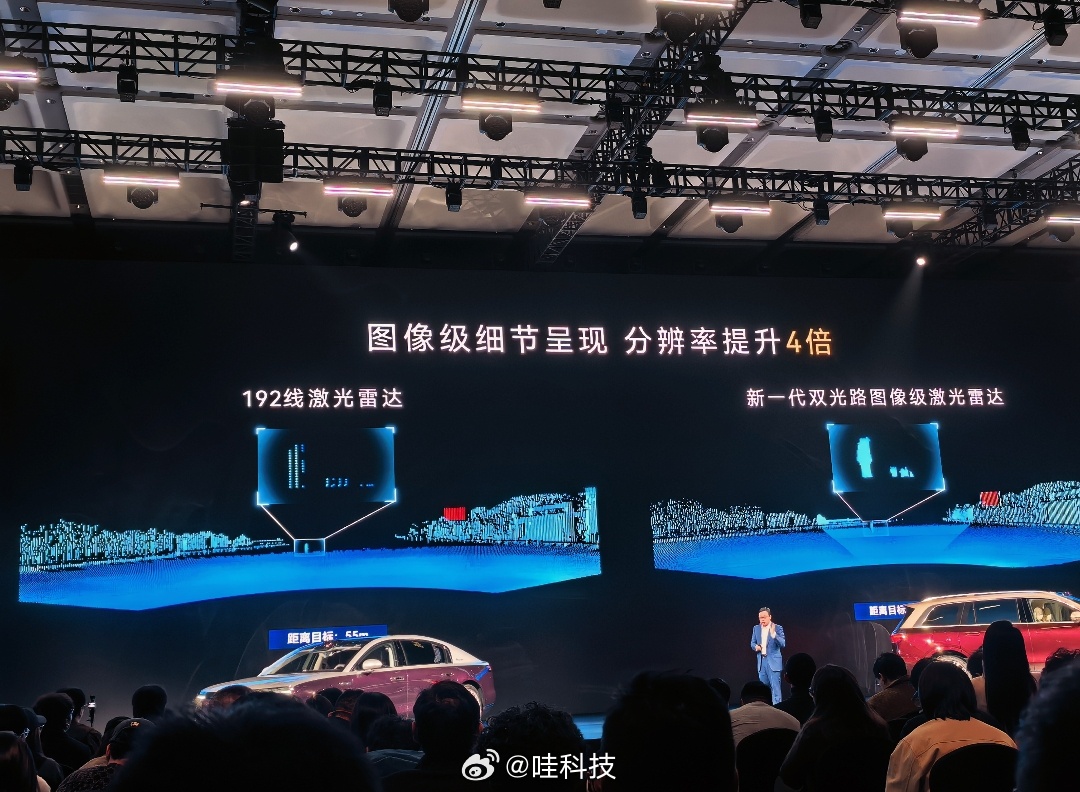 尊界首搭双光路图像级激光雷达尊界S800首发搭载全新双光路图像级激光雷达，是华为