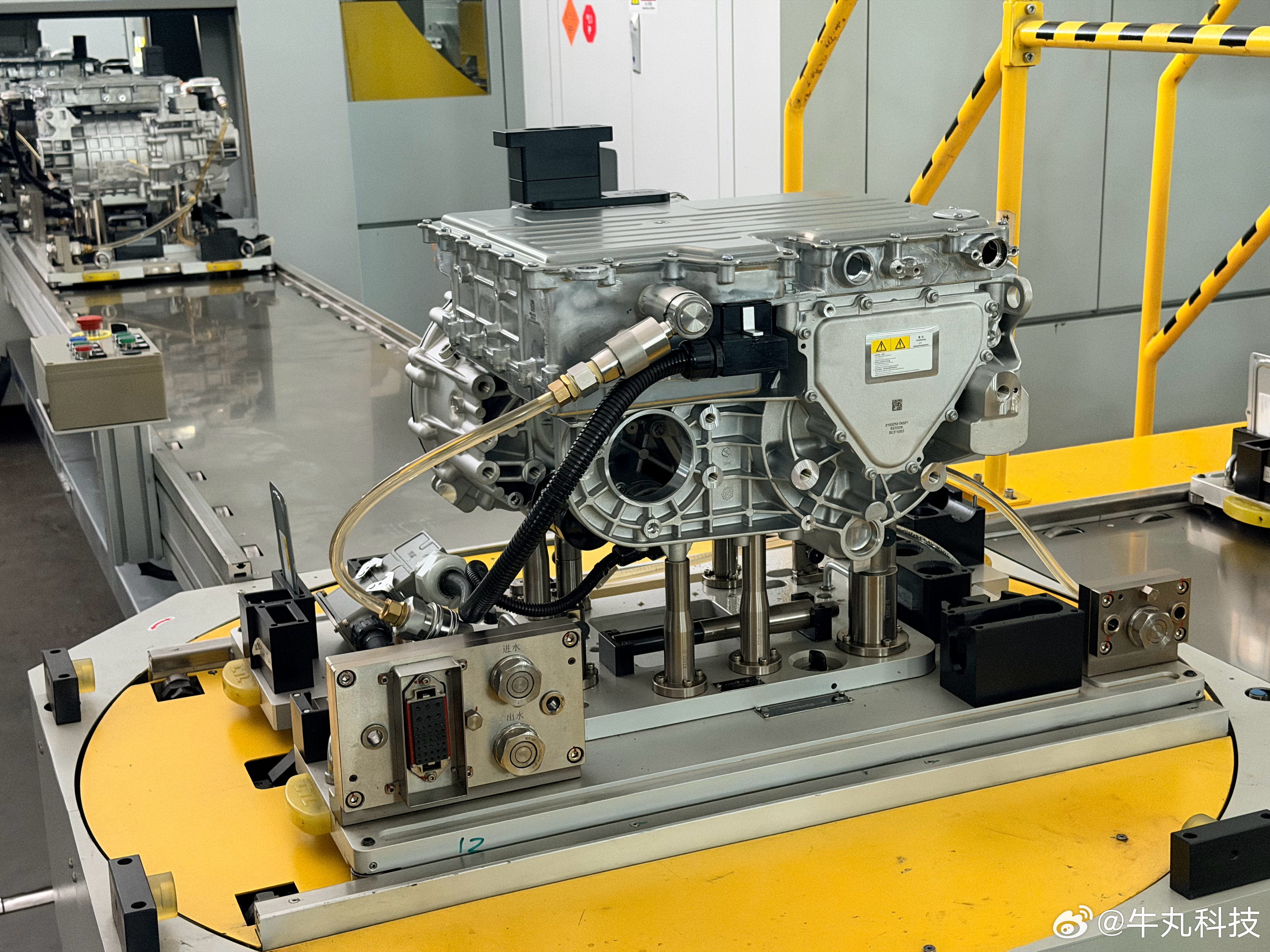 今天逛了长安新动力工厂，被深蓝电驱的硬实力狠狠震撼到！现场见识到了深蓝电驱94.