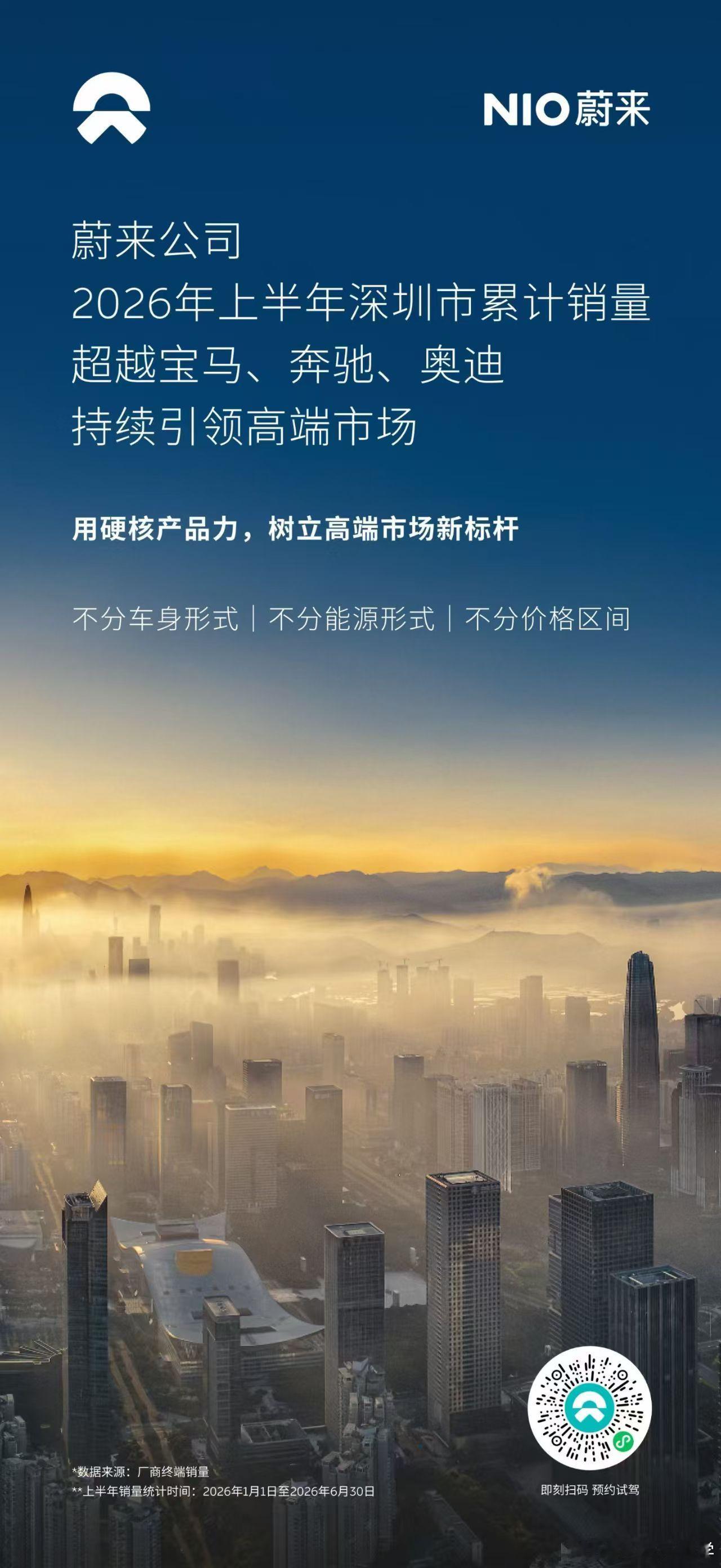 蔚来超越BBA，目前已经呈现星星之火可以燎原的势头了 