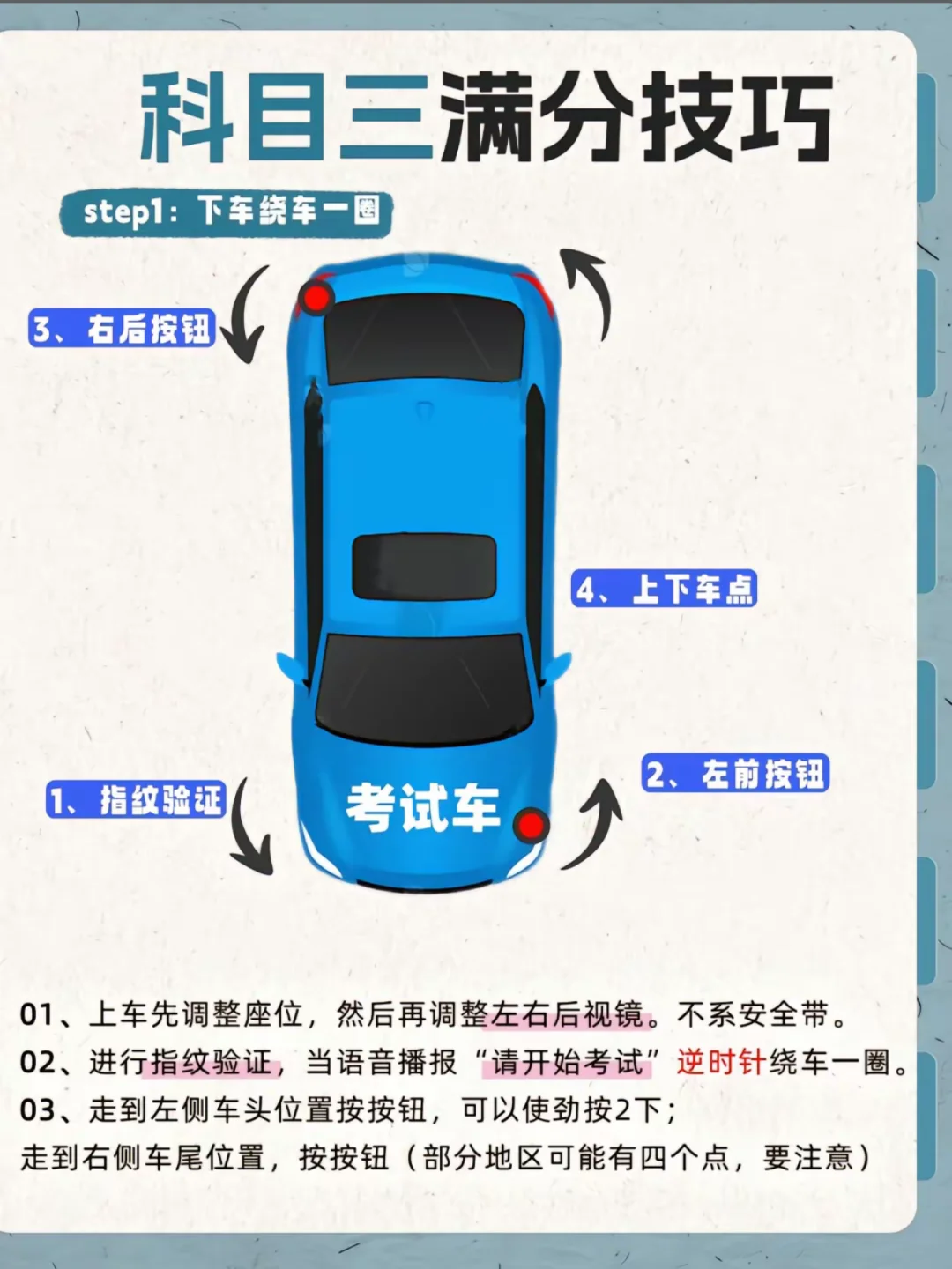 满分💯科目三怎么做⁉️